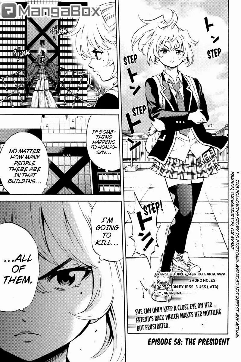 Tenkuu Shinpan Chapter 58 page 1 - Chapter 58: The President