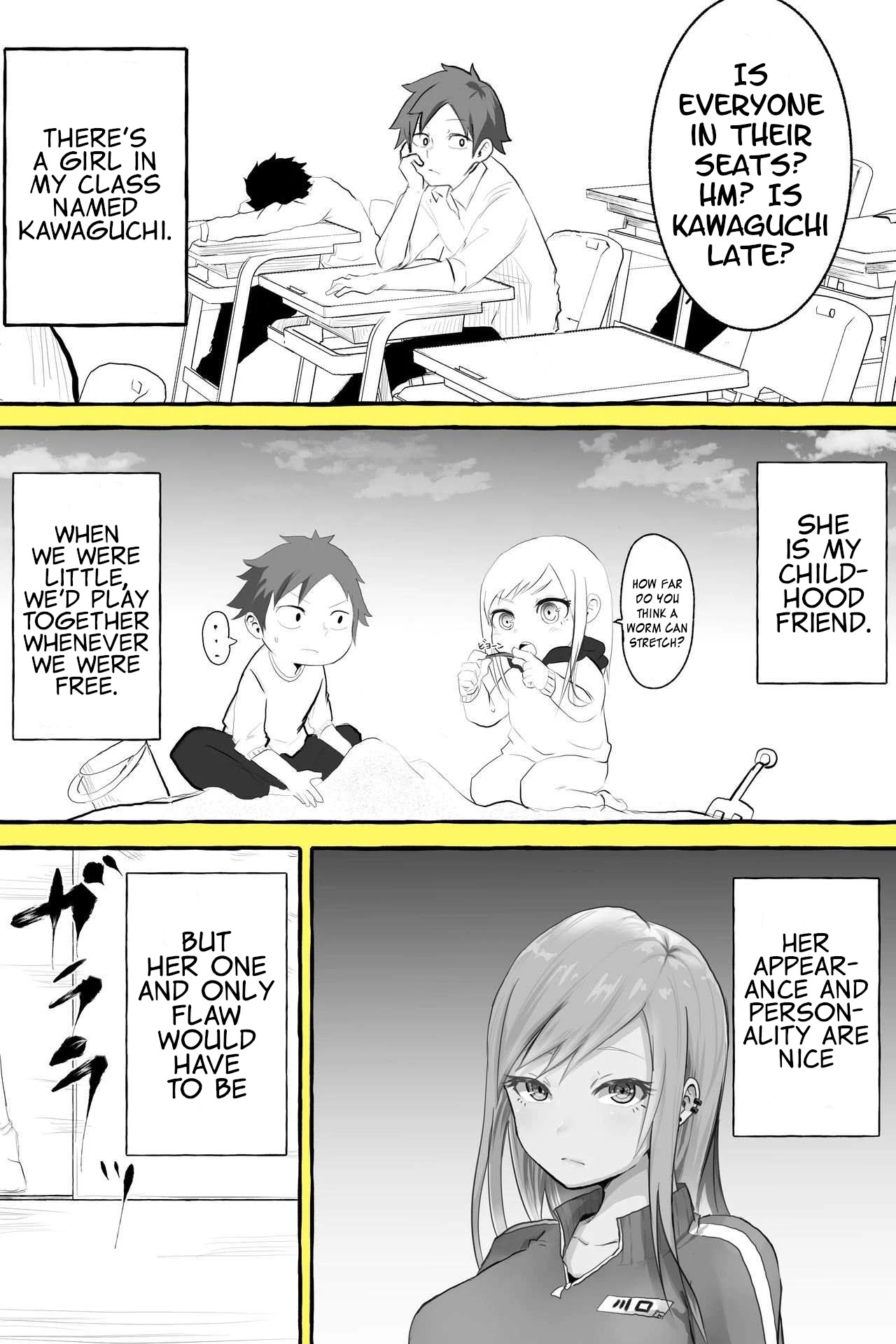 Tennen Gyaru Kawaguchi-san! Chapter 1 page 1 - Chapter 1