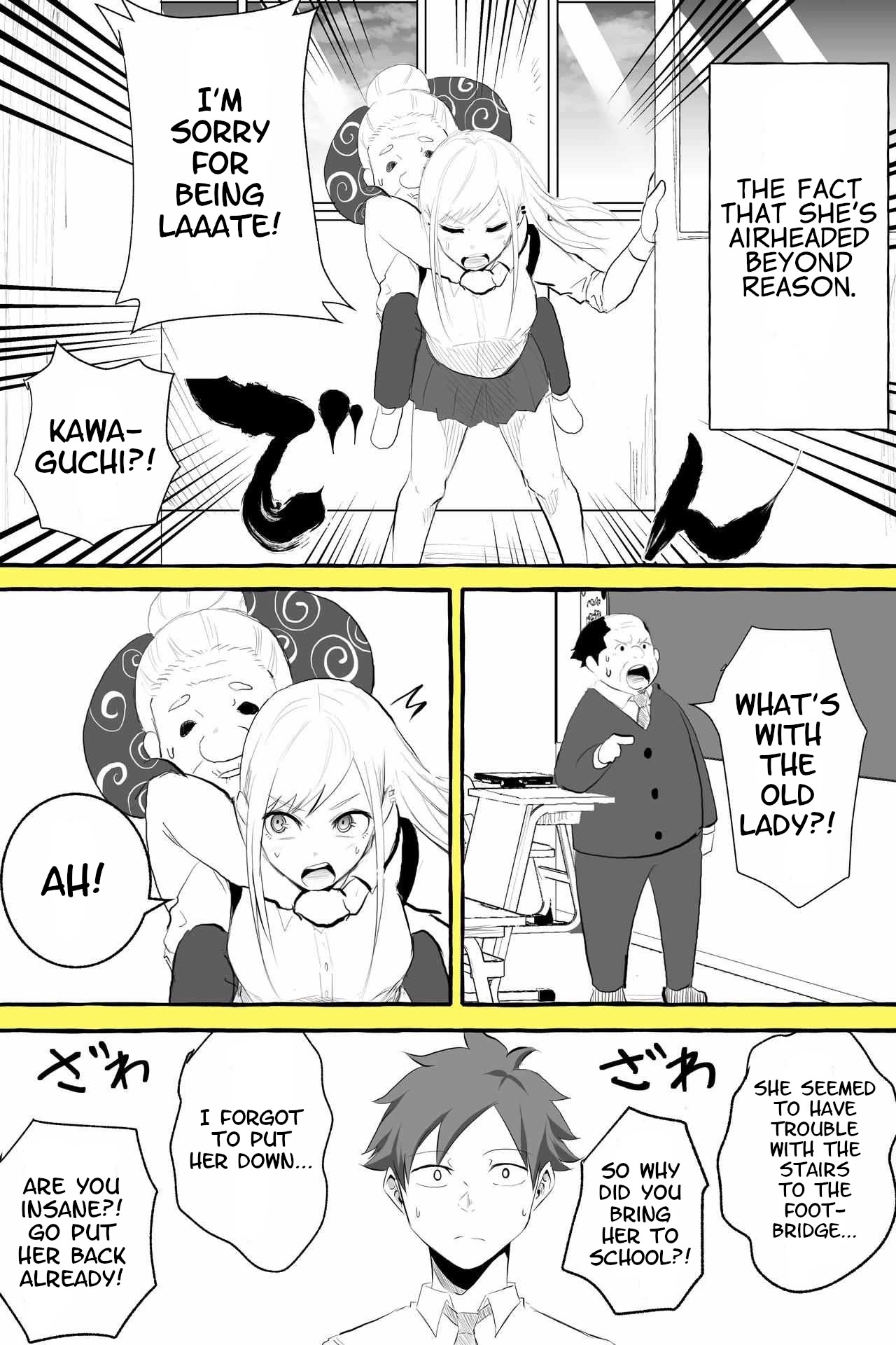 Tennen Gyaru Kawaguchi-san! Chapter 1 page 2 - Chapter 1
