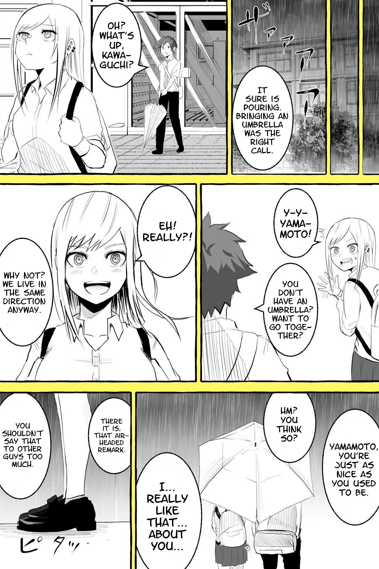 Tennen Gyaru Kawaguchi-san! Chapter 1 page 3 - Chapter 1