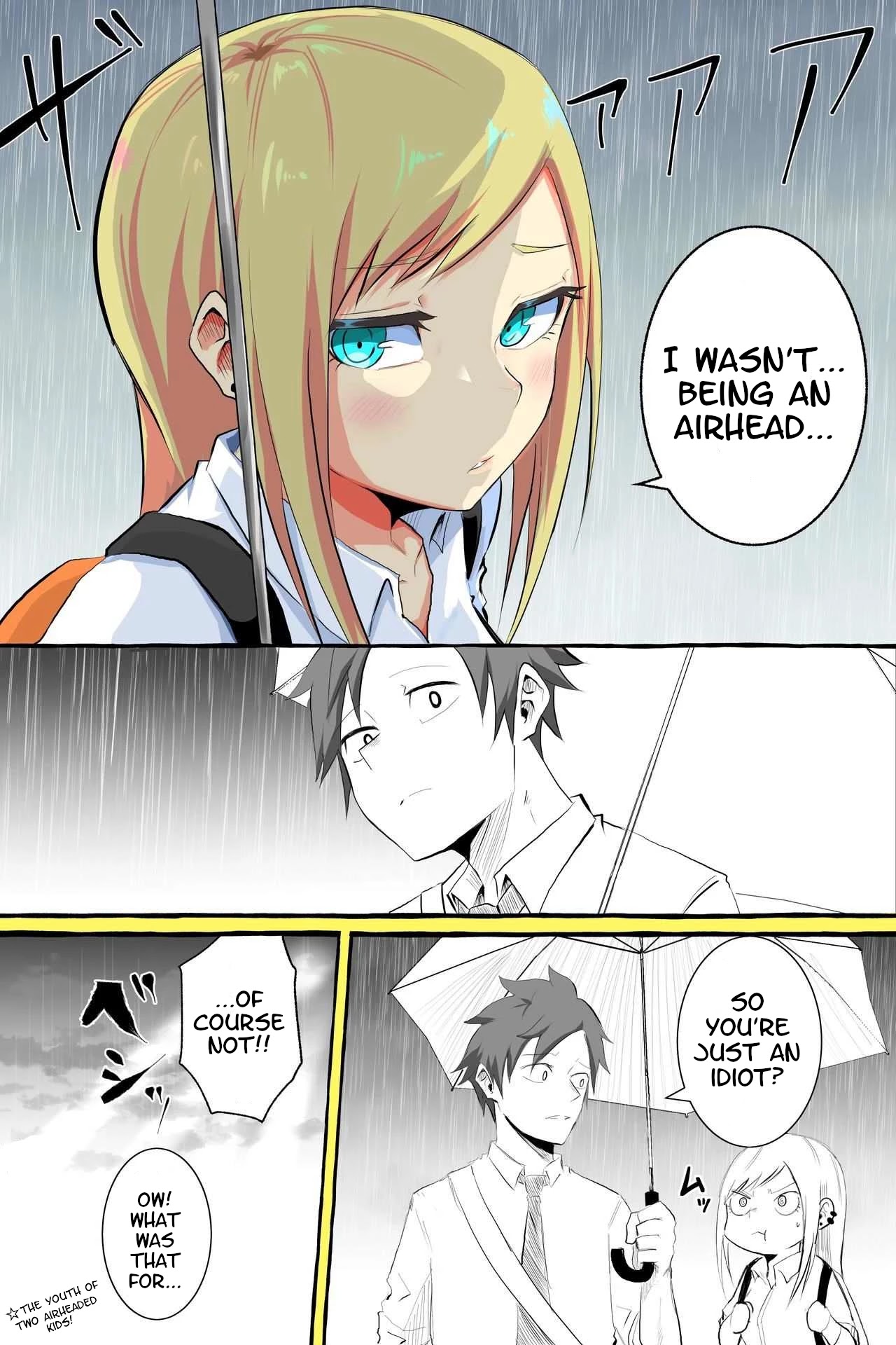 Tennen Gyaru Kawaguchi-san! Chapter 1 page 4 - Chapter 1