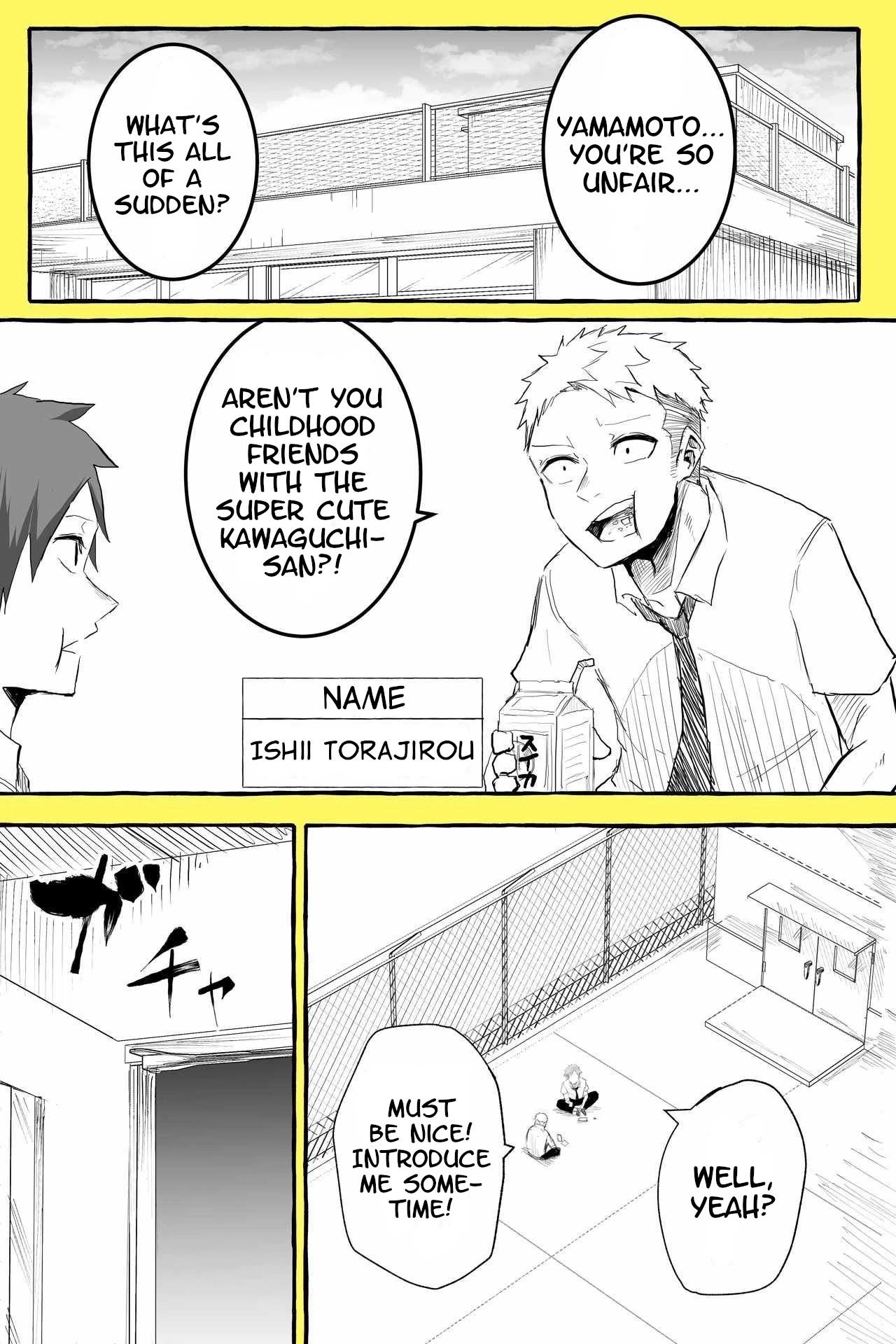 Tennen Gyaru Kawaguchi-san! Chapter 4 page 1 - Chapter 4