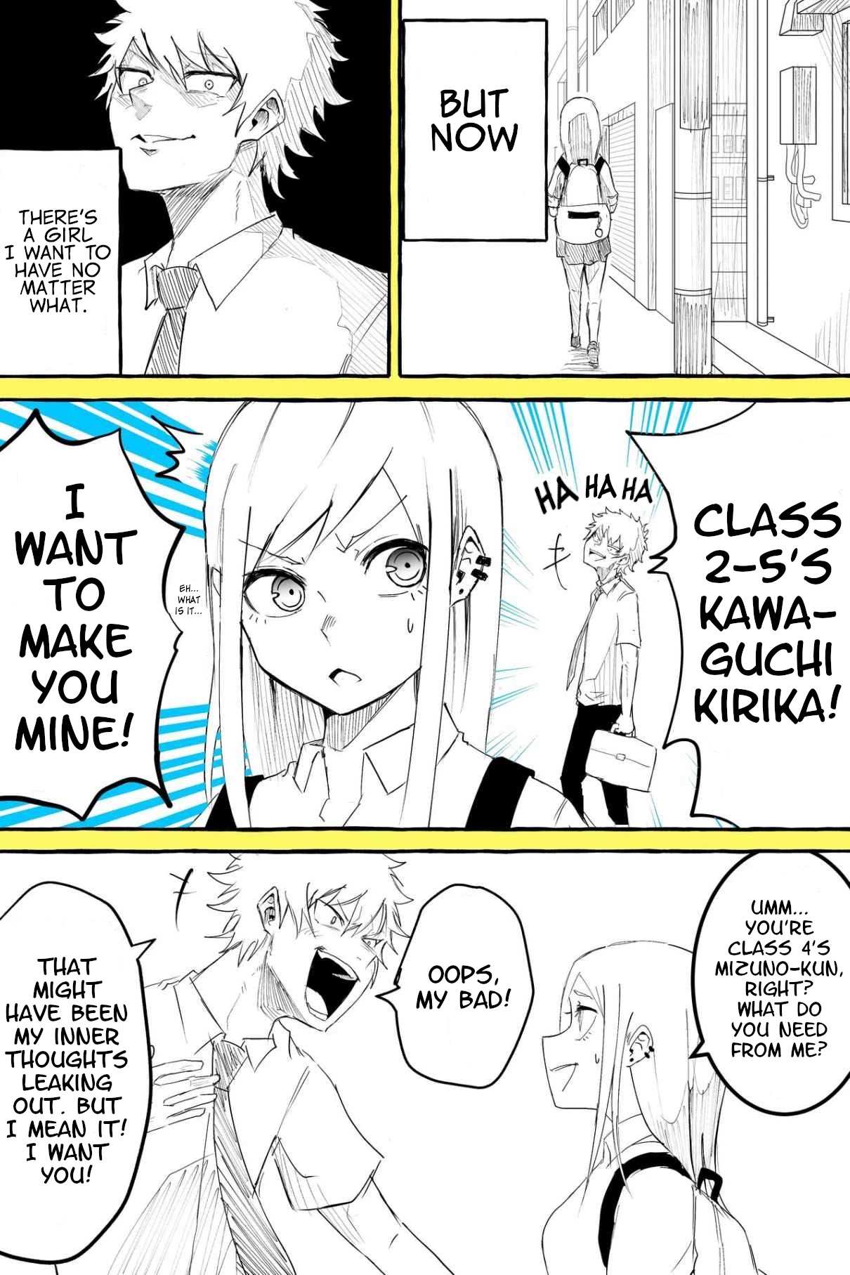 Tennen Gyaru Kawaguchi-san! Chapter 5 page 3 - Chapter 5