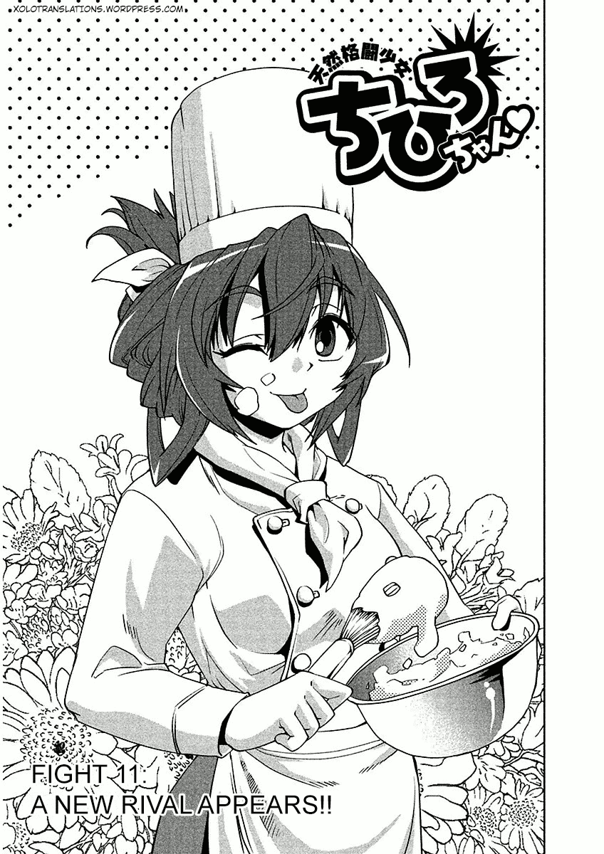 Tennen Kakutou Shoujo Chihiro-chan Chapter 11 page 1 - Chapter 11: A New Rival Appears!!