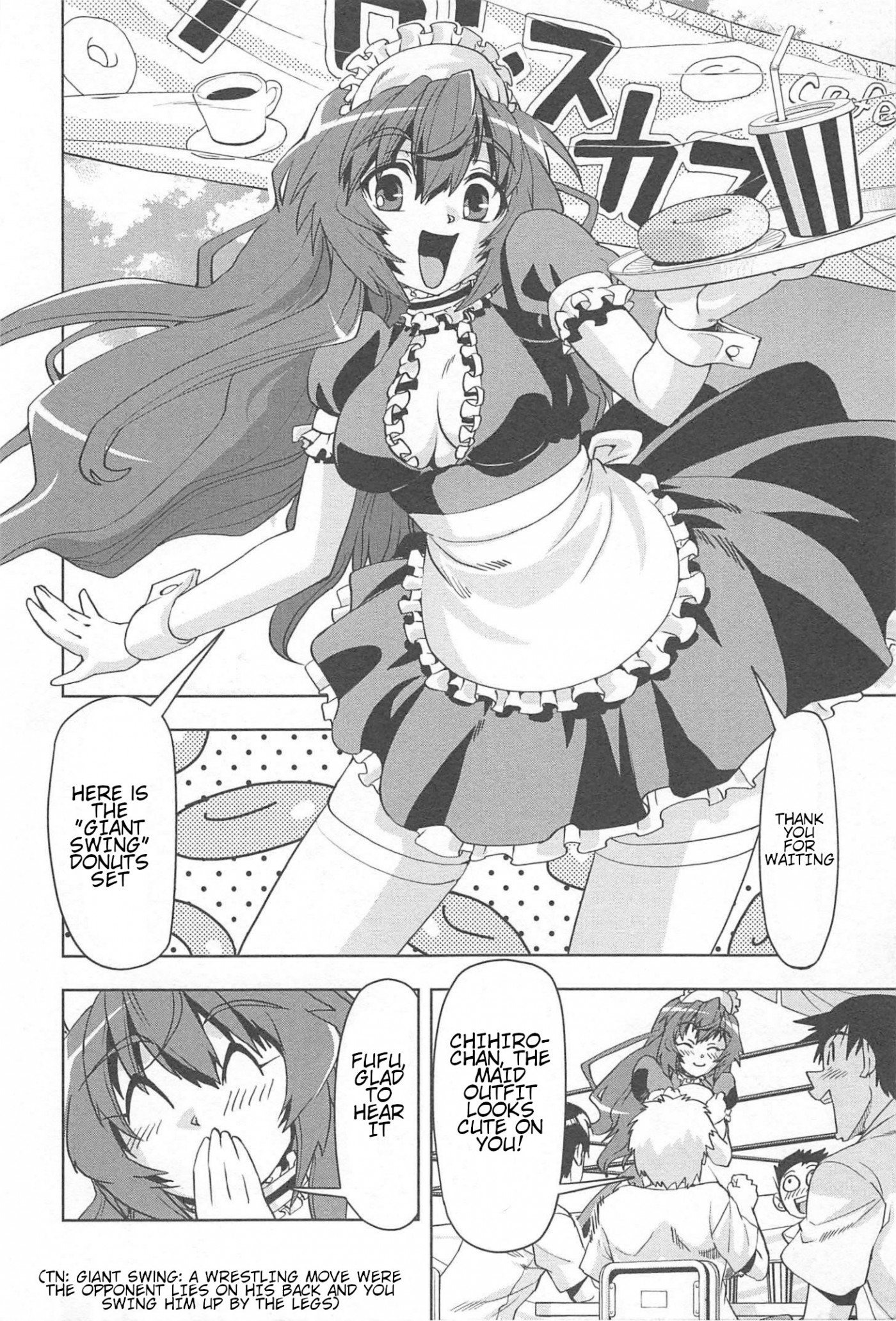 Tennen Kakutou Shoujo Chihiro-chan Chapter 13 page 4 - Chapter 13