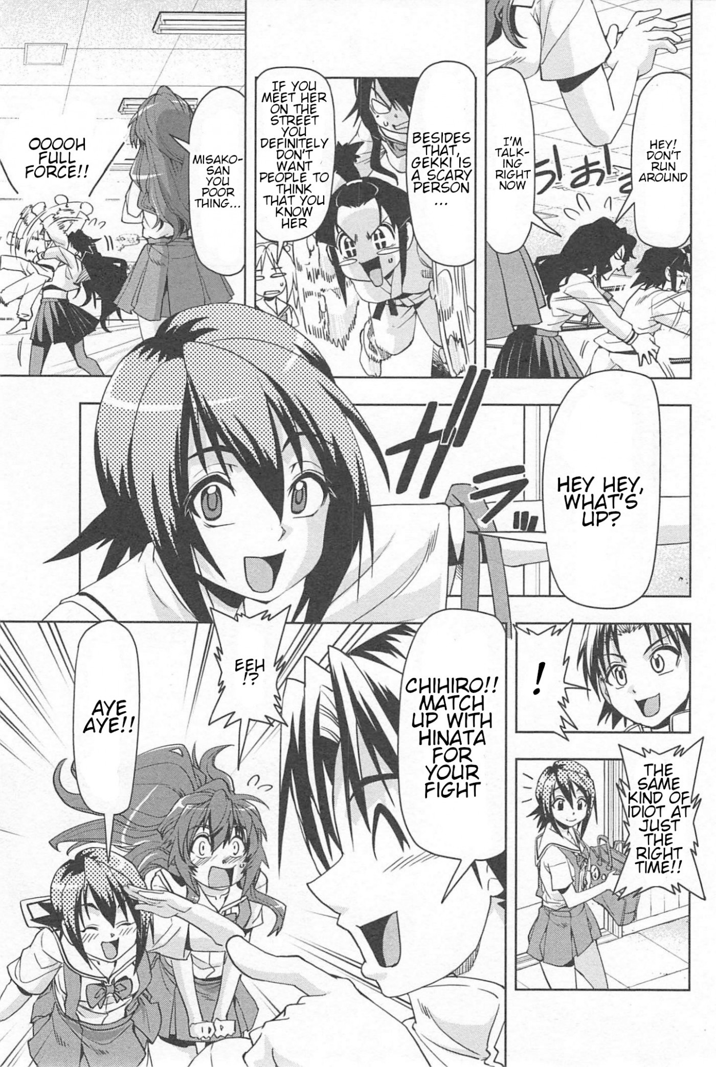 Tennen Kakutou Shoujo Chihiro-chan Chapter 16 page 9 - Chapter 16