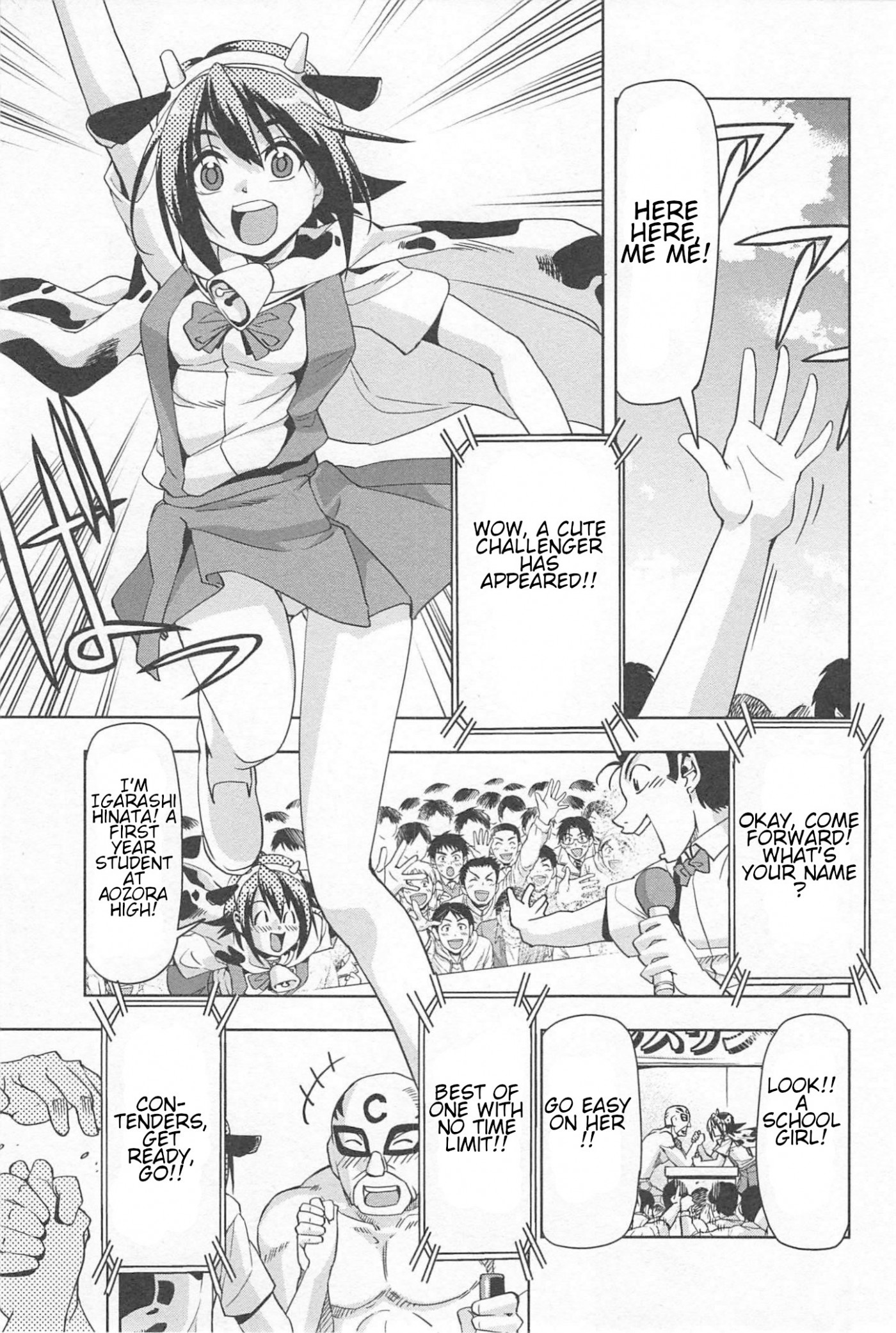 Tennen Kakutou Shoujo Chihiro-chan Chapter 18 page 12 - Chapter 18