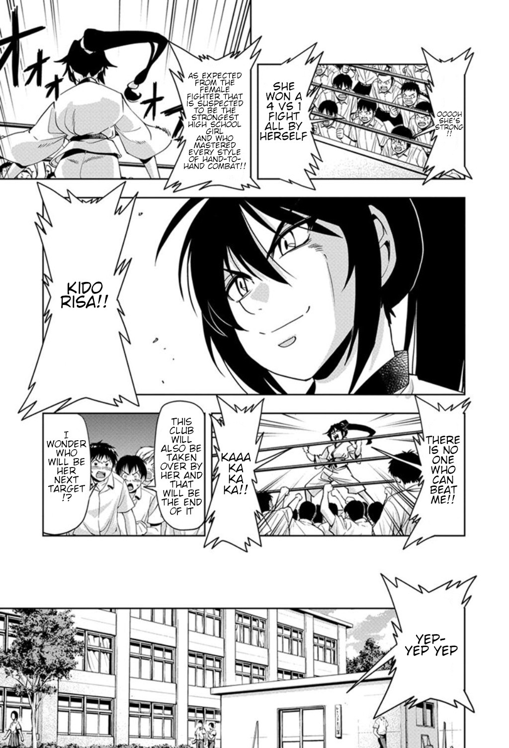 Tennen Kakutou Shoujo Chihiro-chan Chapter 21 page 3 - Chapter 21