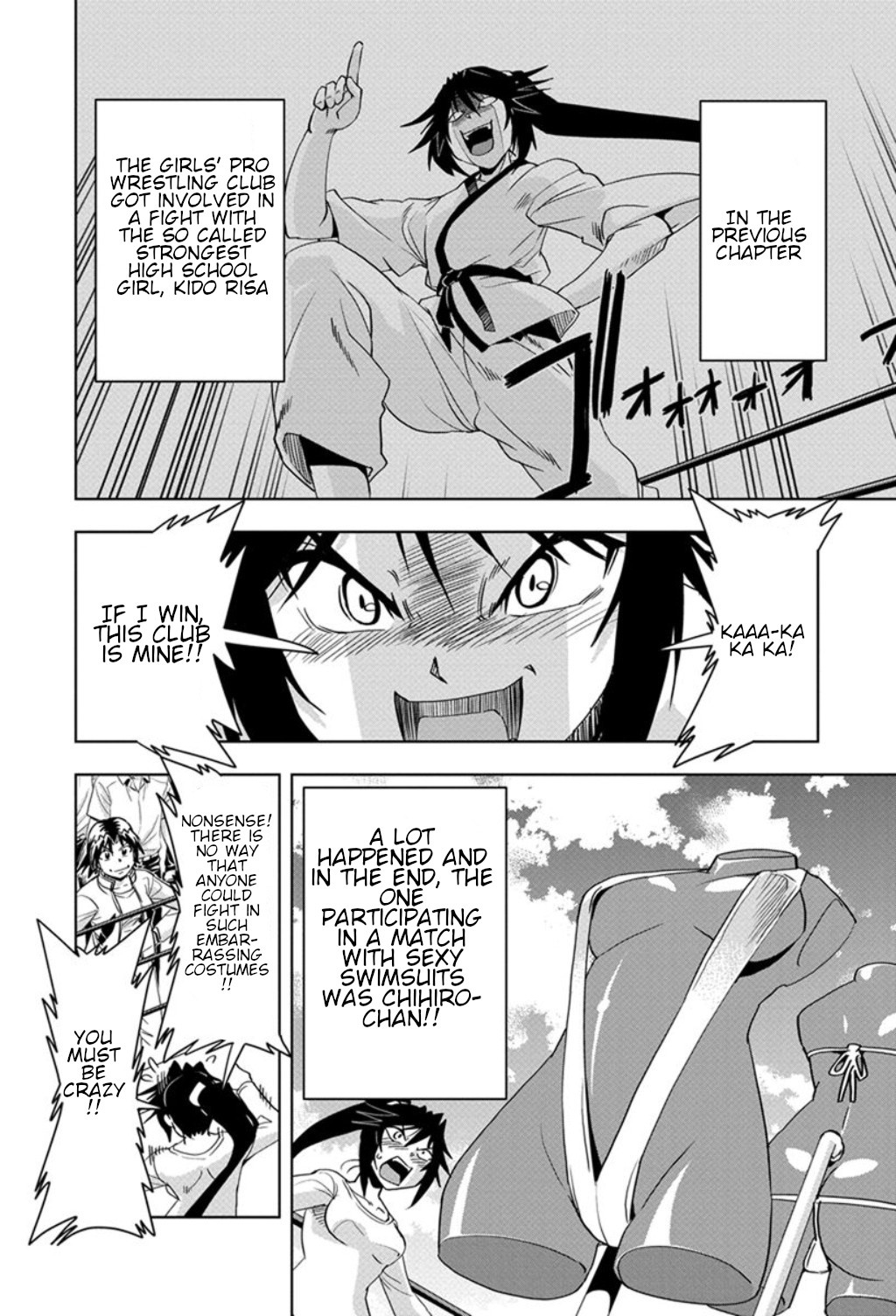 Tennen Kakutou Shoujo Chihiro-chan Chapter 22 page 3 - Chapter 22