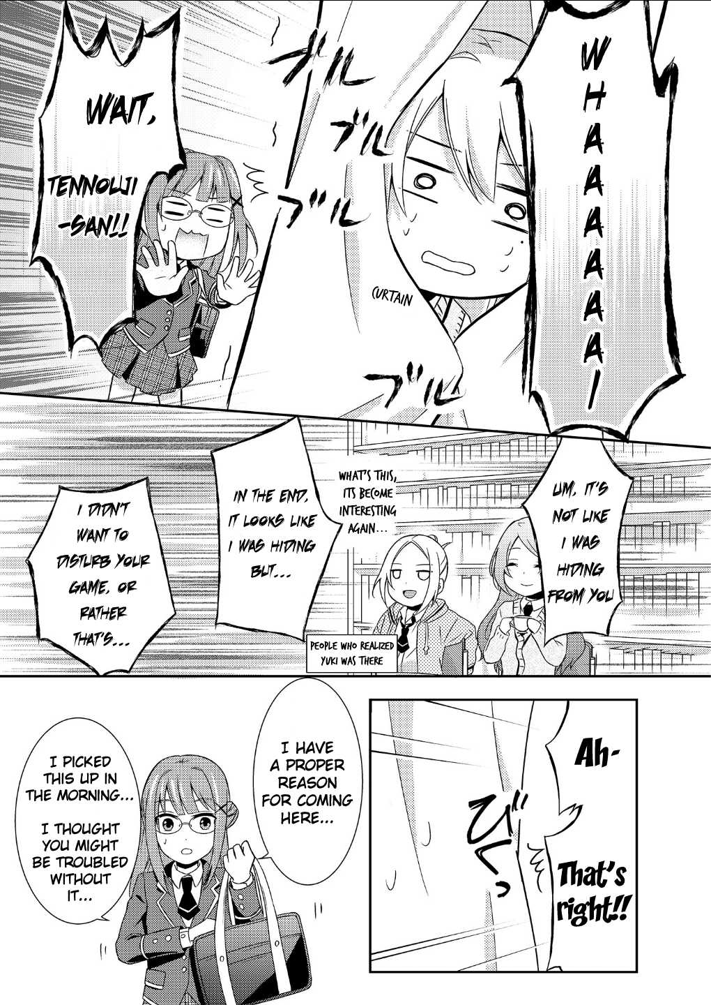 Tennouji-San Wants to Play Boardgames Chapter 2 page 17 - Chapter 2: Tennouji-san wants to run away