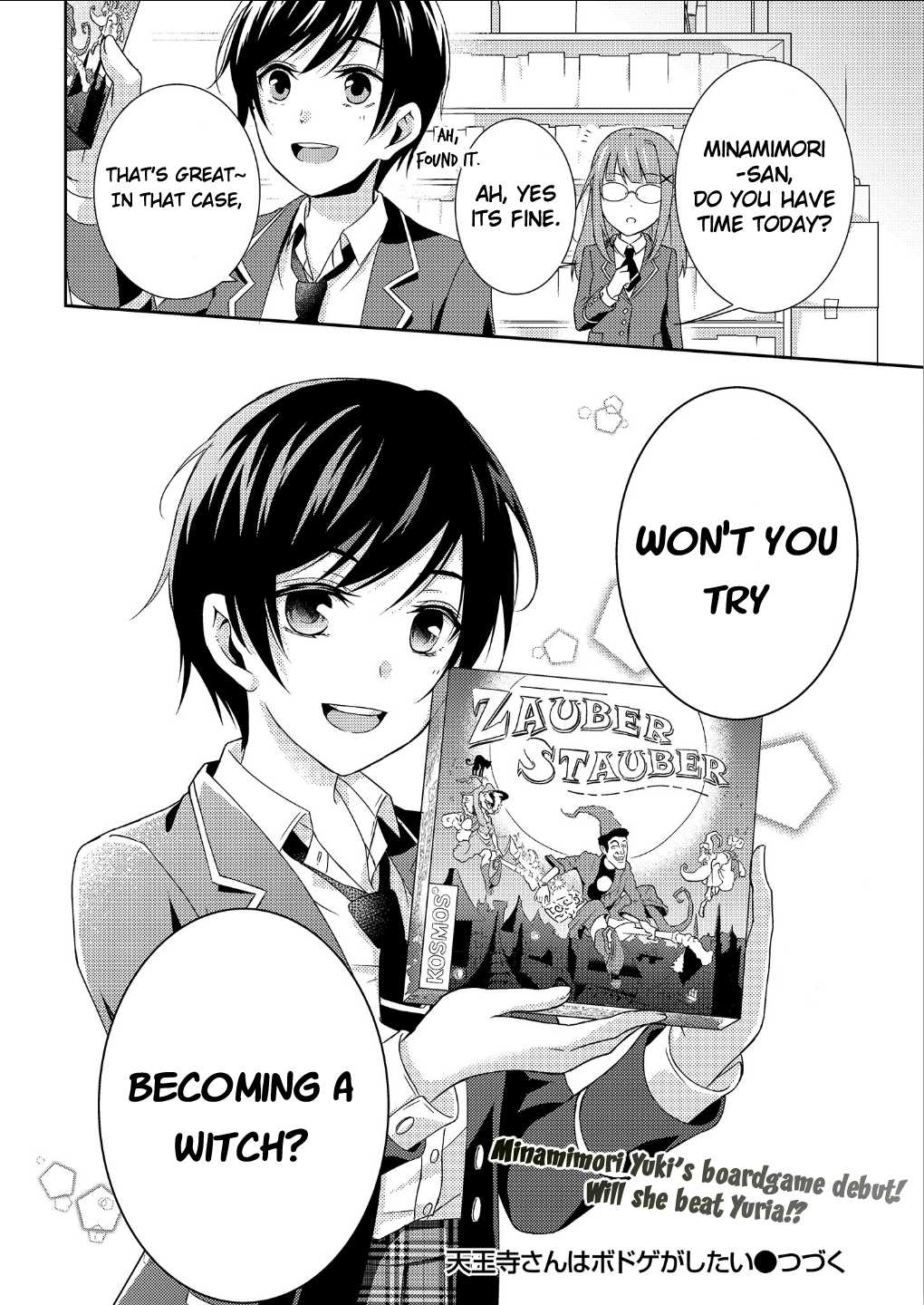 Tennouji-San Wants to Play Boardgames Chapter 2 page 20 - Chapter 2: Tennouji-san wants to run away