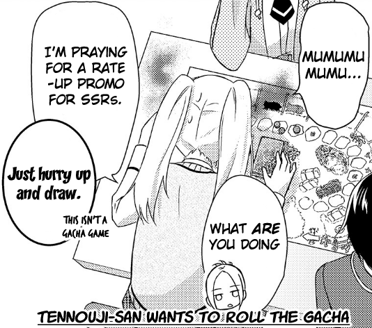 Tennouji-San Wants to Play Boardgames Chapter 2 page 22 - Chapter 2: Tennouji-san wants to run away