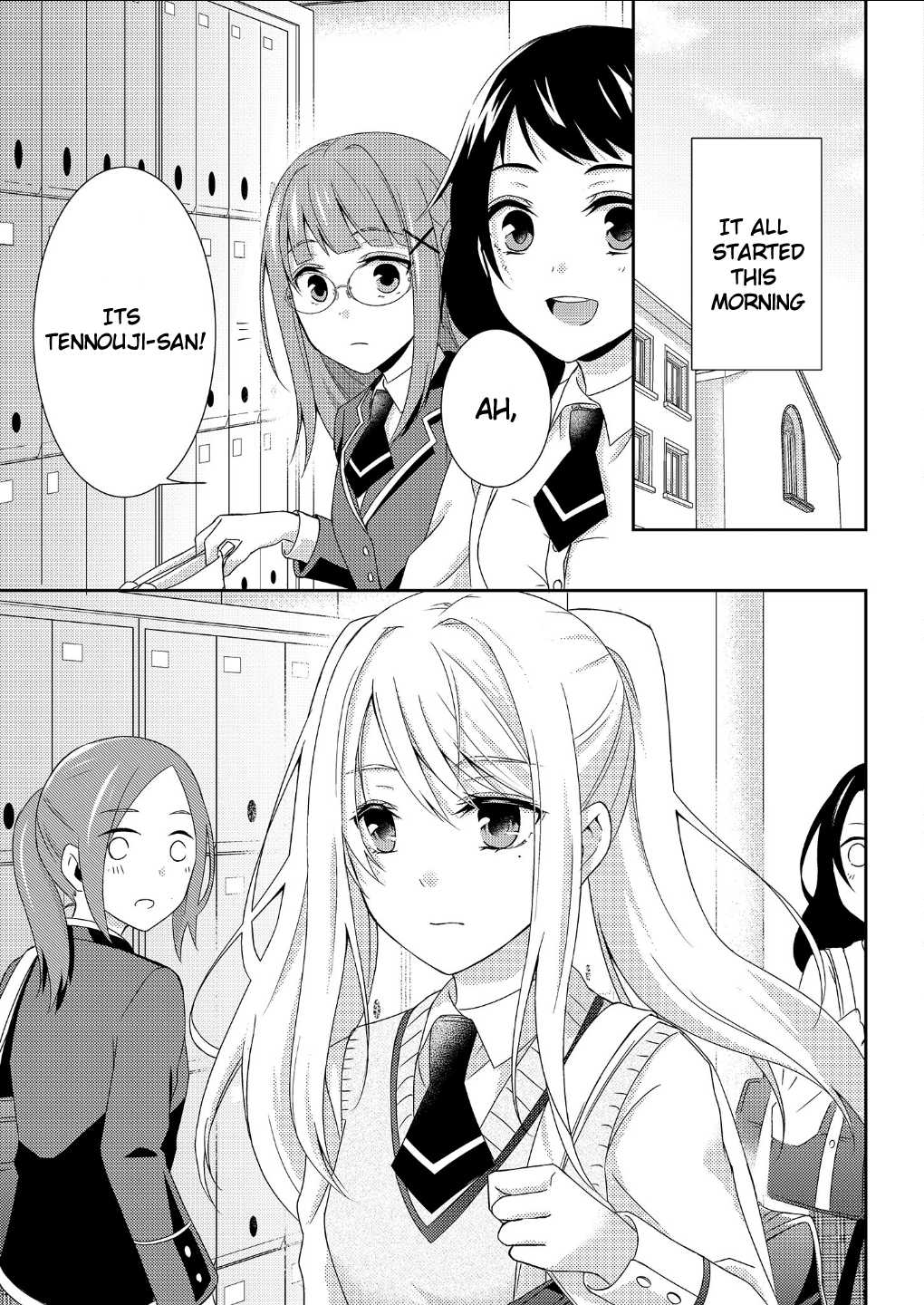 Tennouji-San Wants to Play Boardgames Chapter 2 page 3 - Chapter 2: Tennouji-san wants to run away