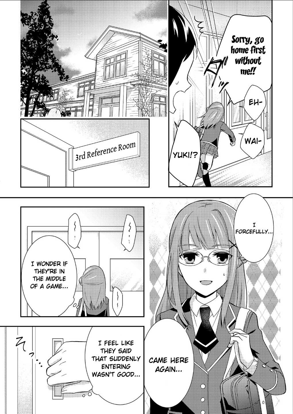 Tennouji-San Wants to Play Boardgames Chapter 2 page 8 - Chapter 2: Tennouji-san wants to run away