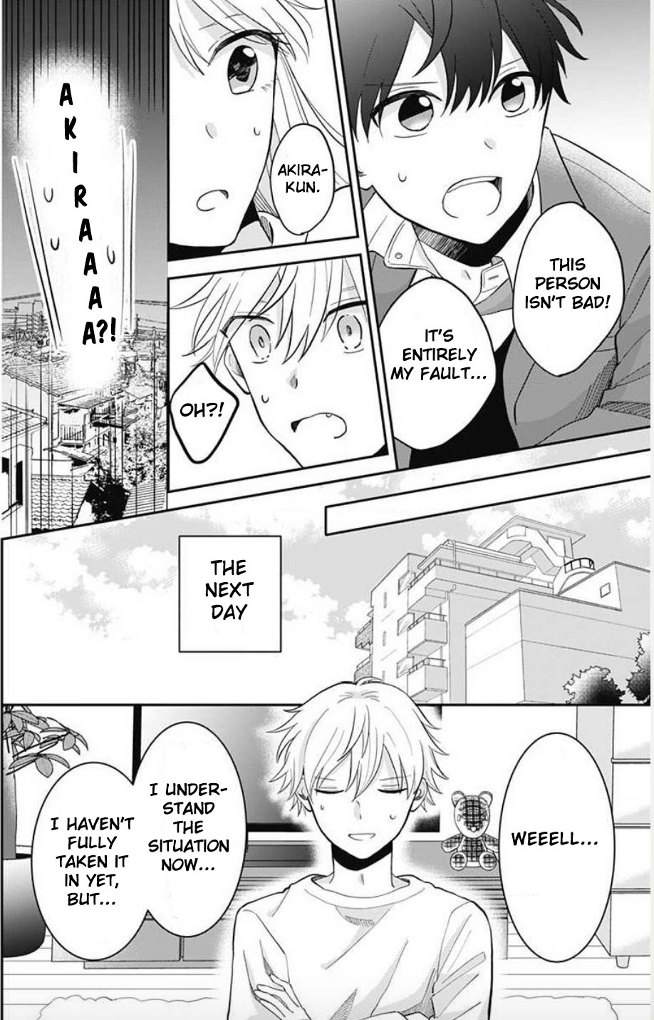 Tenohira no Akira-kun Chapter 2 page 3 - Chapter 2