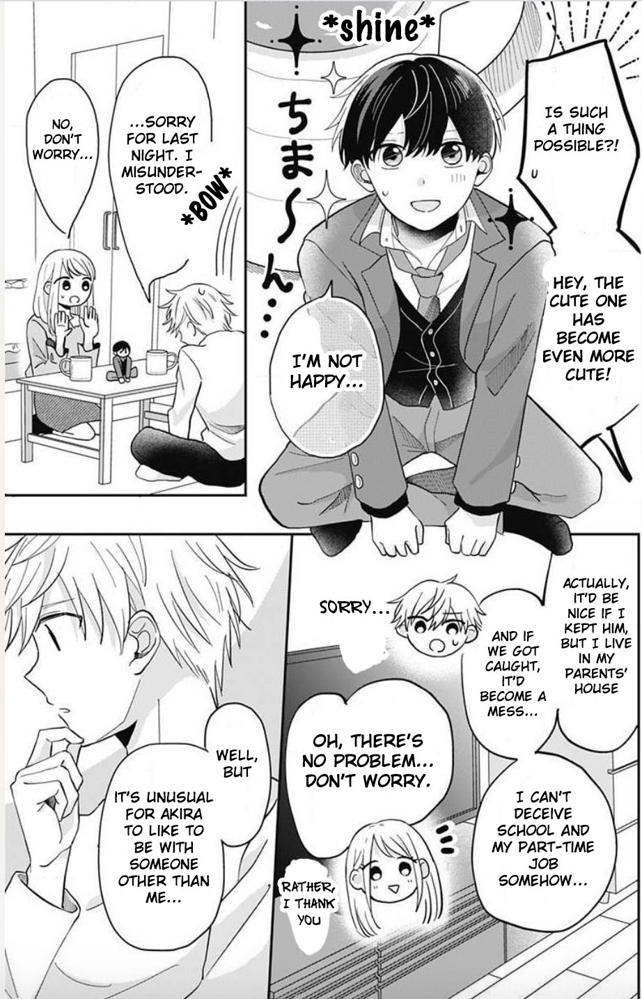 Tenohira no Akira-kun Chapter 2 page 4 - Chapter 2