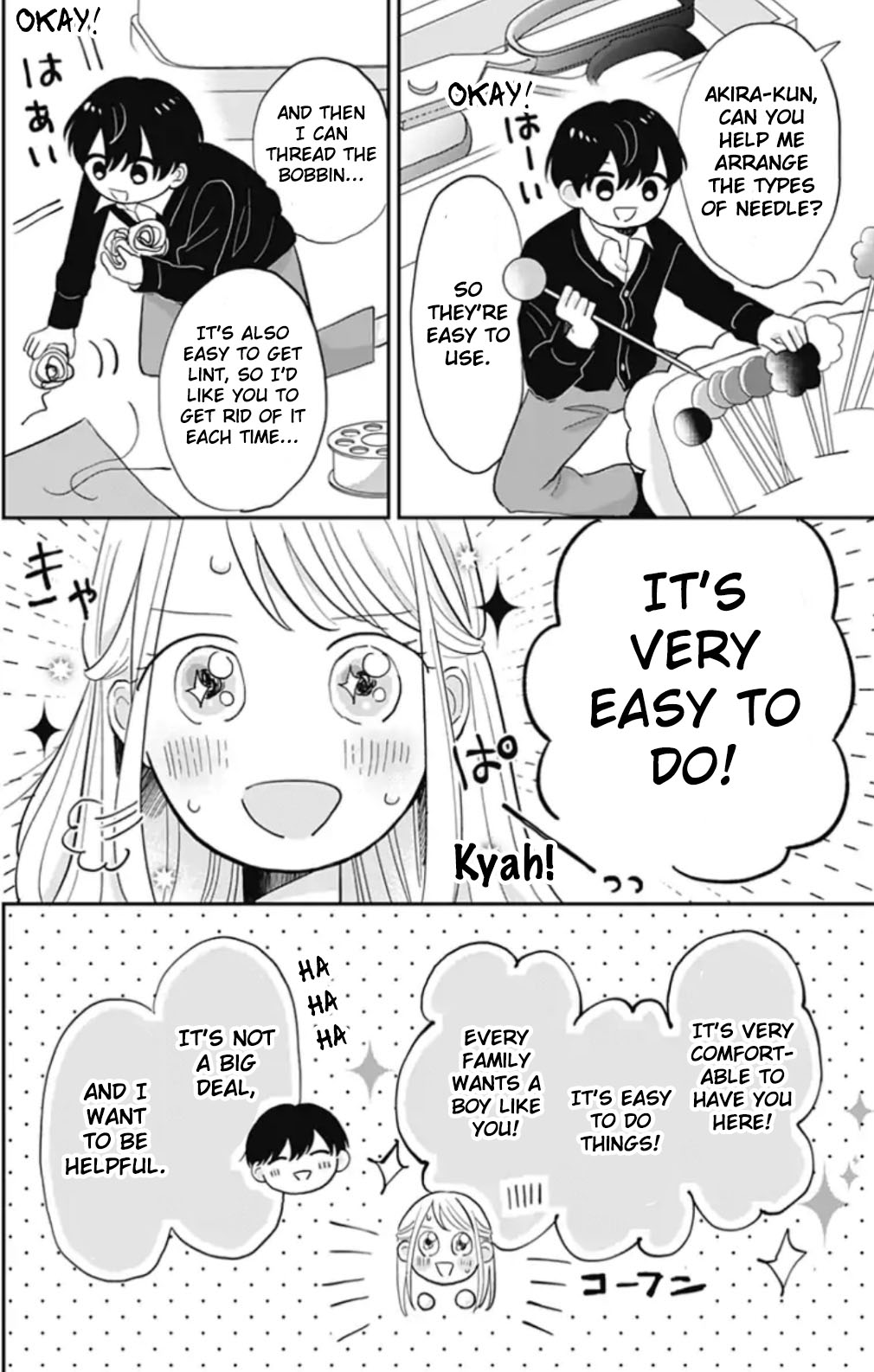 Tenohira no Akira-kun Chapter 4 page 8 - Chapter 4