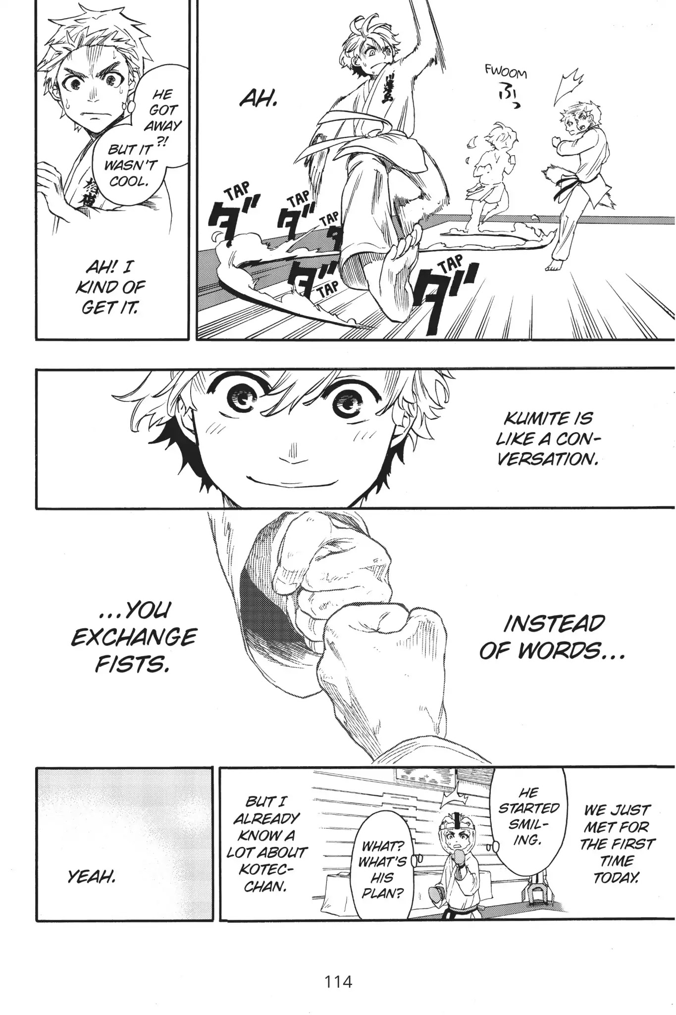 Tenohira no Netsu wo Chapter 11 page 12 - Chapter 11: Prefecture Tournament: Individual Fight 4