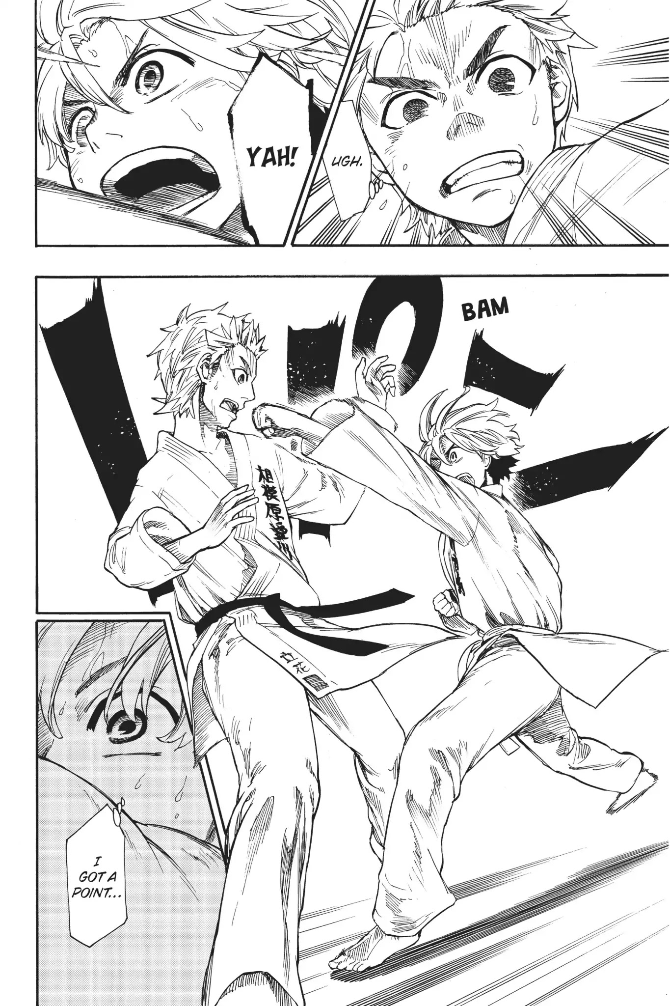 Tenohira no Netsu wo Chapter 11 page 14 - Chapter 11: Prefecture Tournament: Individual Fight 4