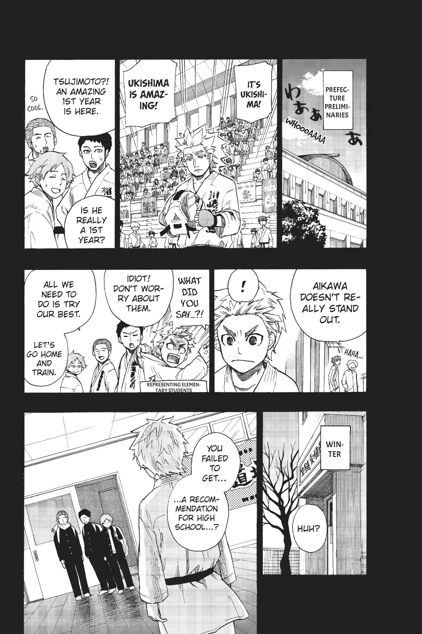 Tenohira no Netsu wo Chapter 11 page 6 - Chapter 11: Prefecture Tournament: Individual Fight 4