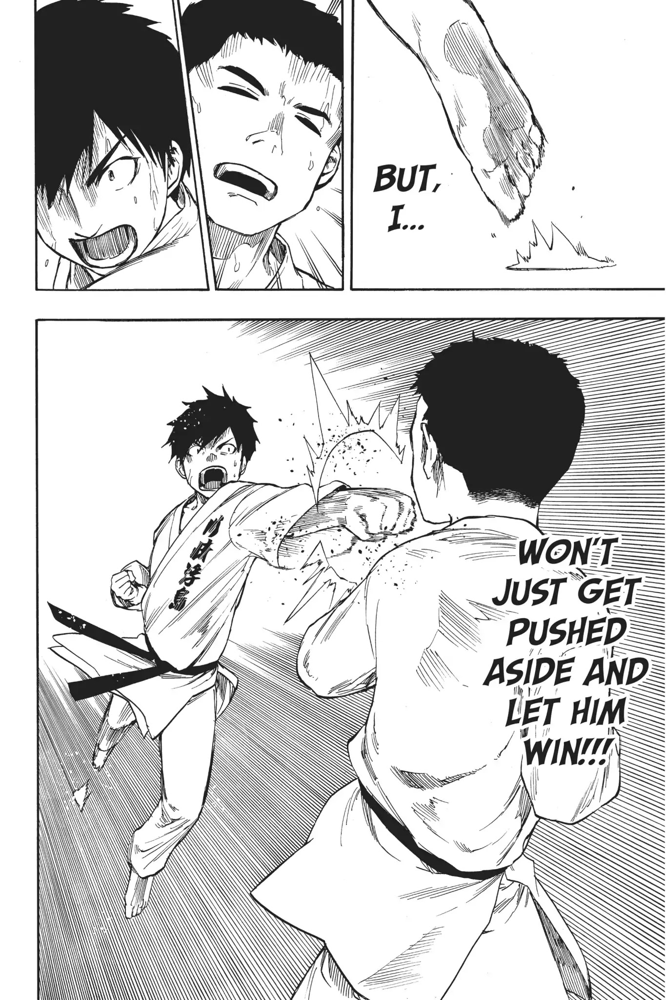 Tenohira no Netsu wo Chapter 14 page 12 - Chapter 14: Prefecture Tournament: Group Fight 1