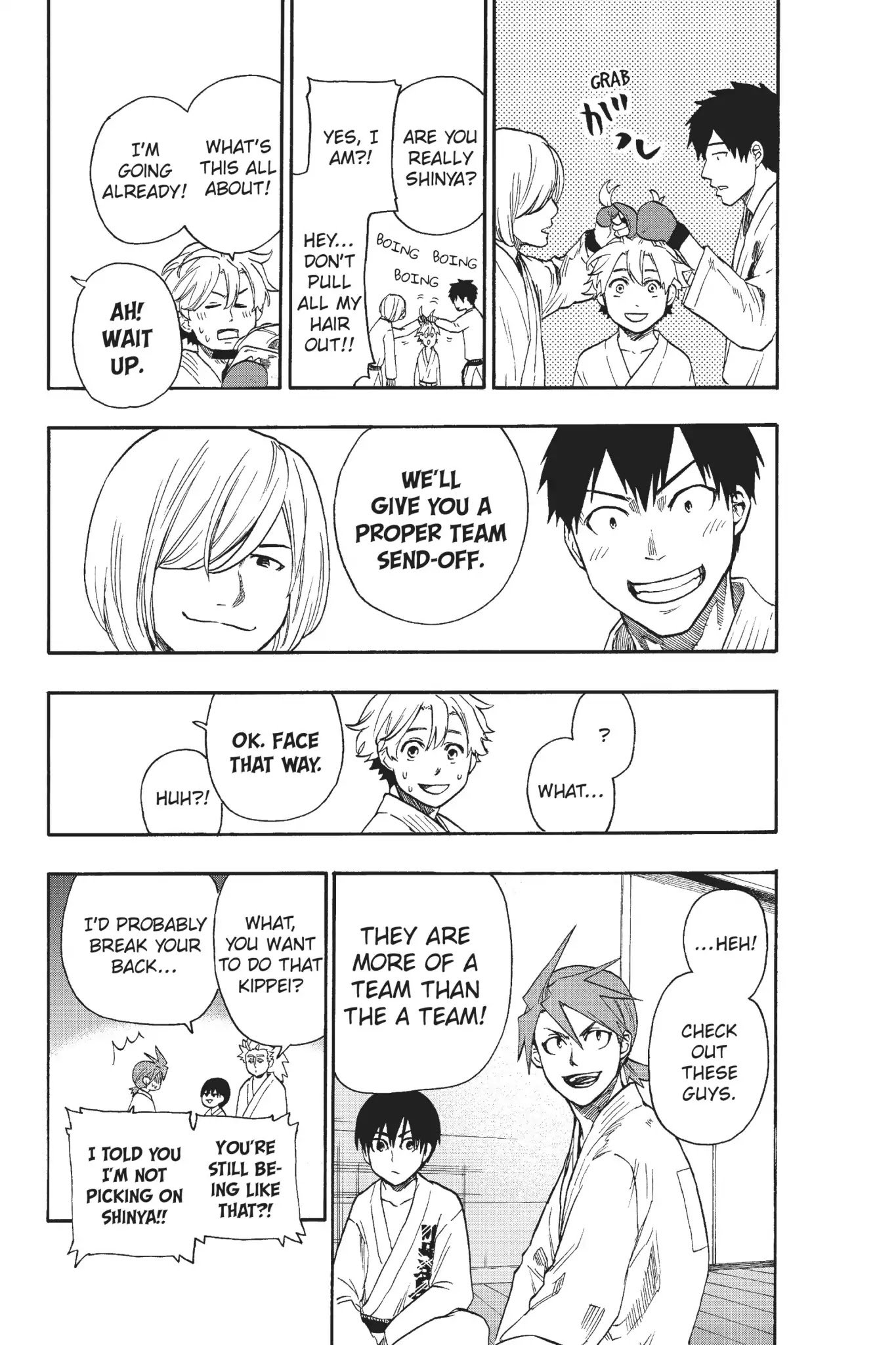 Tenohira no Netsu wo Chapter 14 page 18 - Chapter 14: Prefecture Tournament: Group Fight 1