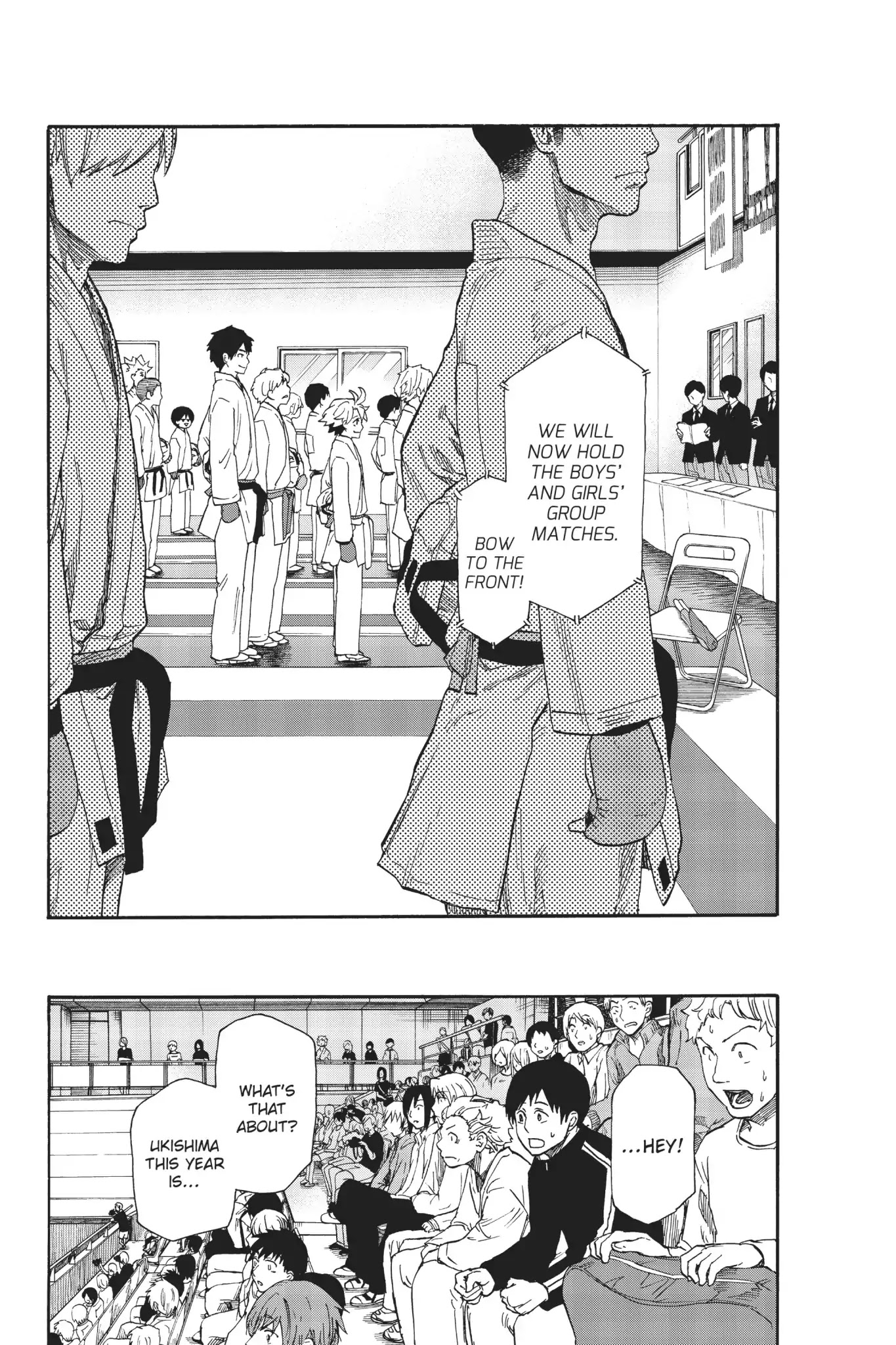 Tenohira no Netsu wo Chapter 14 page 2 - Chapter 14: Prefecture Tournament: Group Fight 1