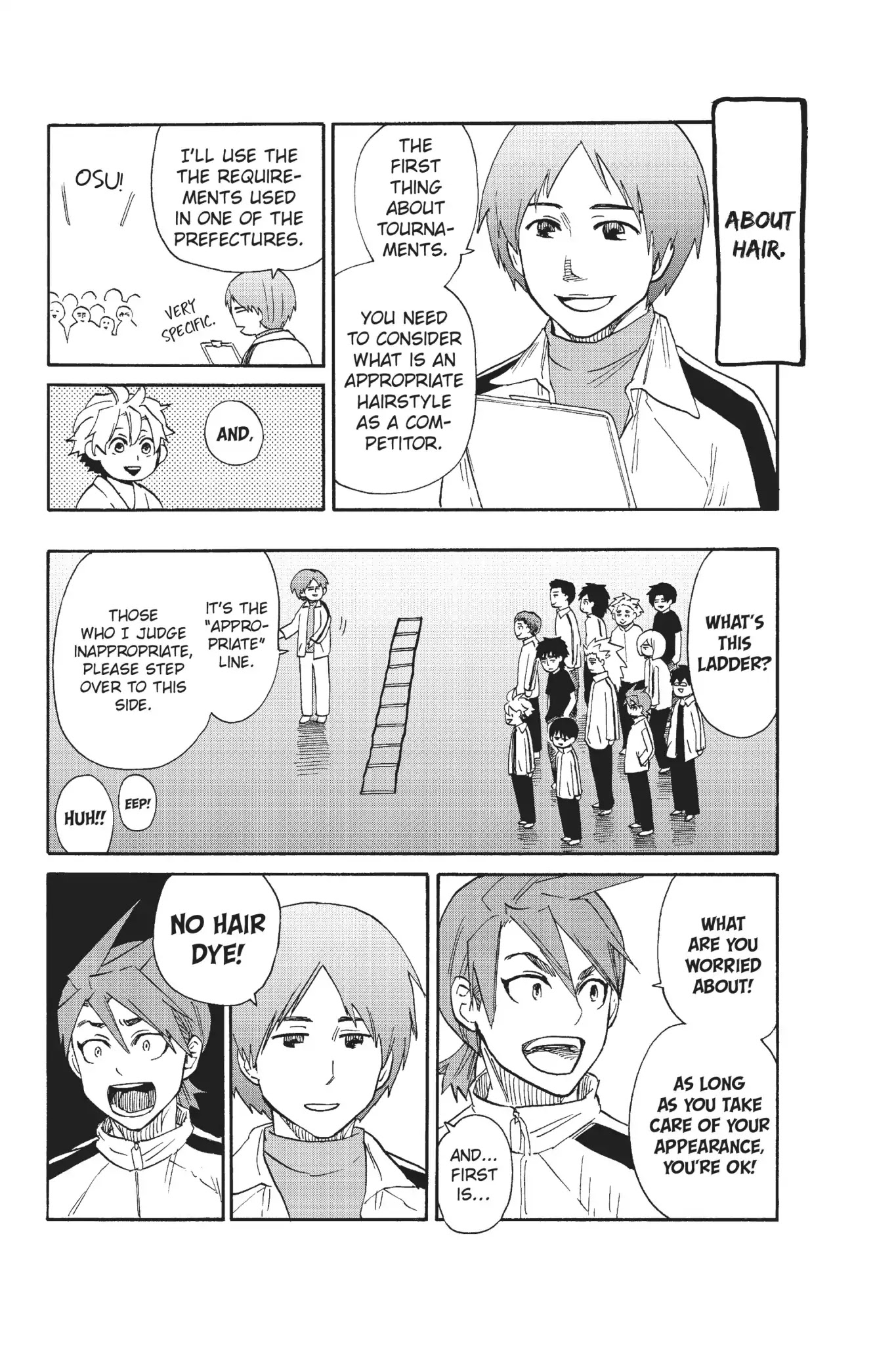 Tenohira no Netsu wo Chapter 14 page 22 - Chapter 14: Prefecture Tournament: Group Fight 1