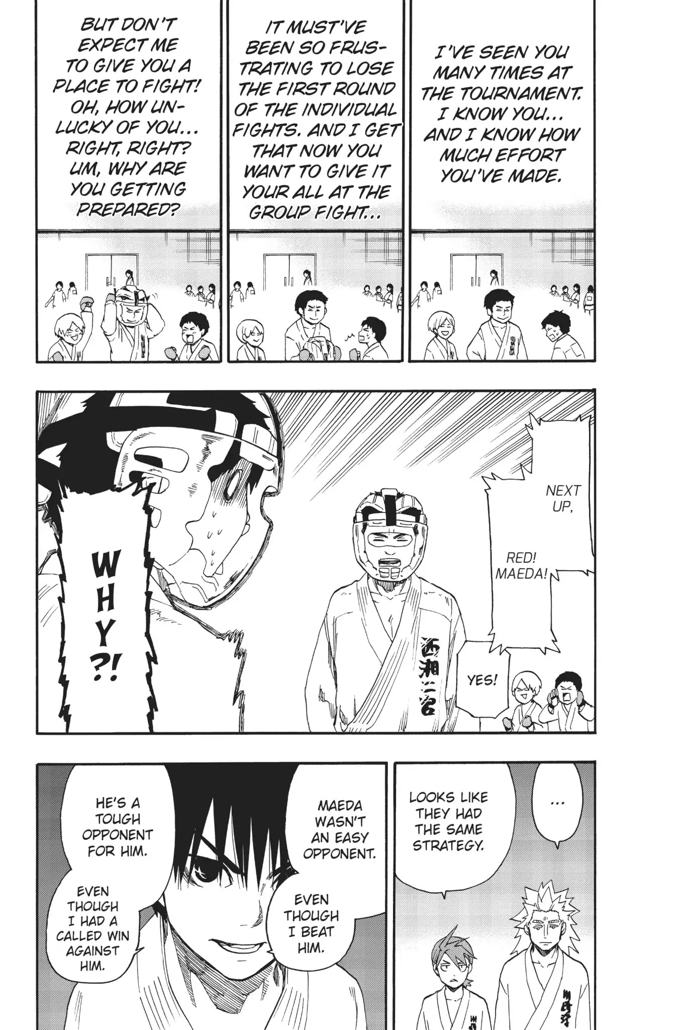 Tenohira no Netsu wo Chapter 14 page 8 - Chapter 14: Prefecture Tournament: Group Fight 1
