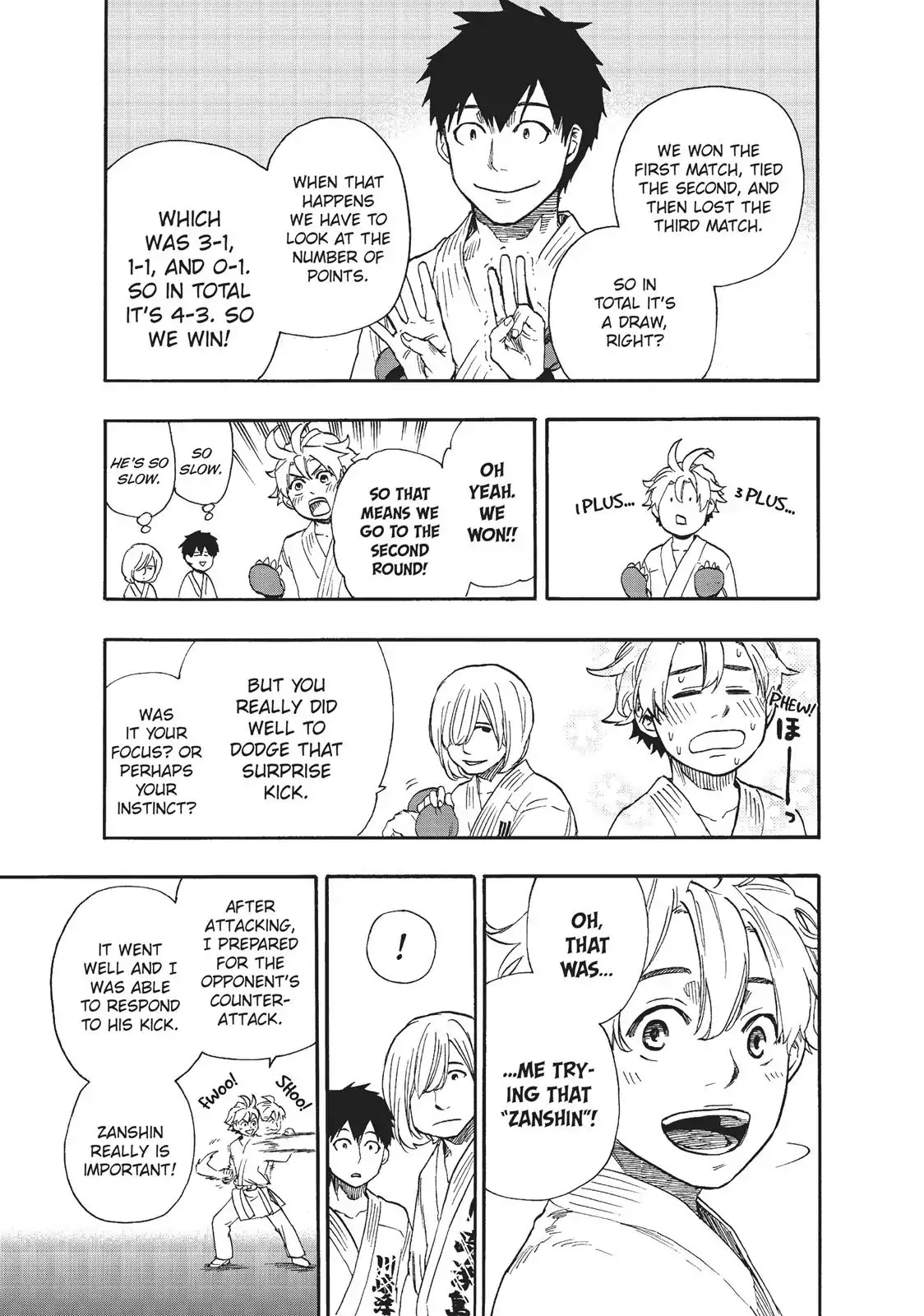 Tenohira no Netsu wo Chapter 15 page 18 - Chapter 15: Prefecture Tournament: Group Fight 2