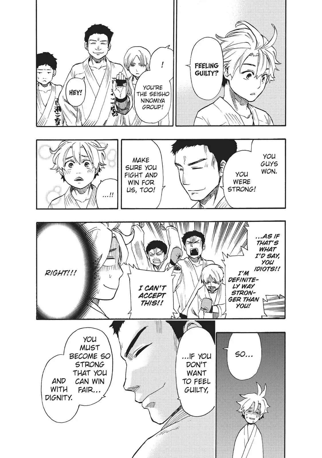 Tenohira no Netsu wo Chapter 15 page 21 - Chapter 15: Prefecture Tournament: Group Fight 2