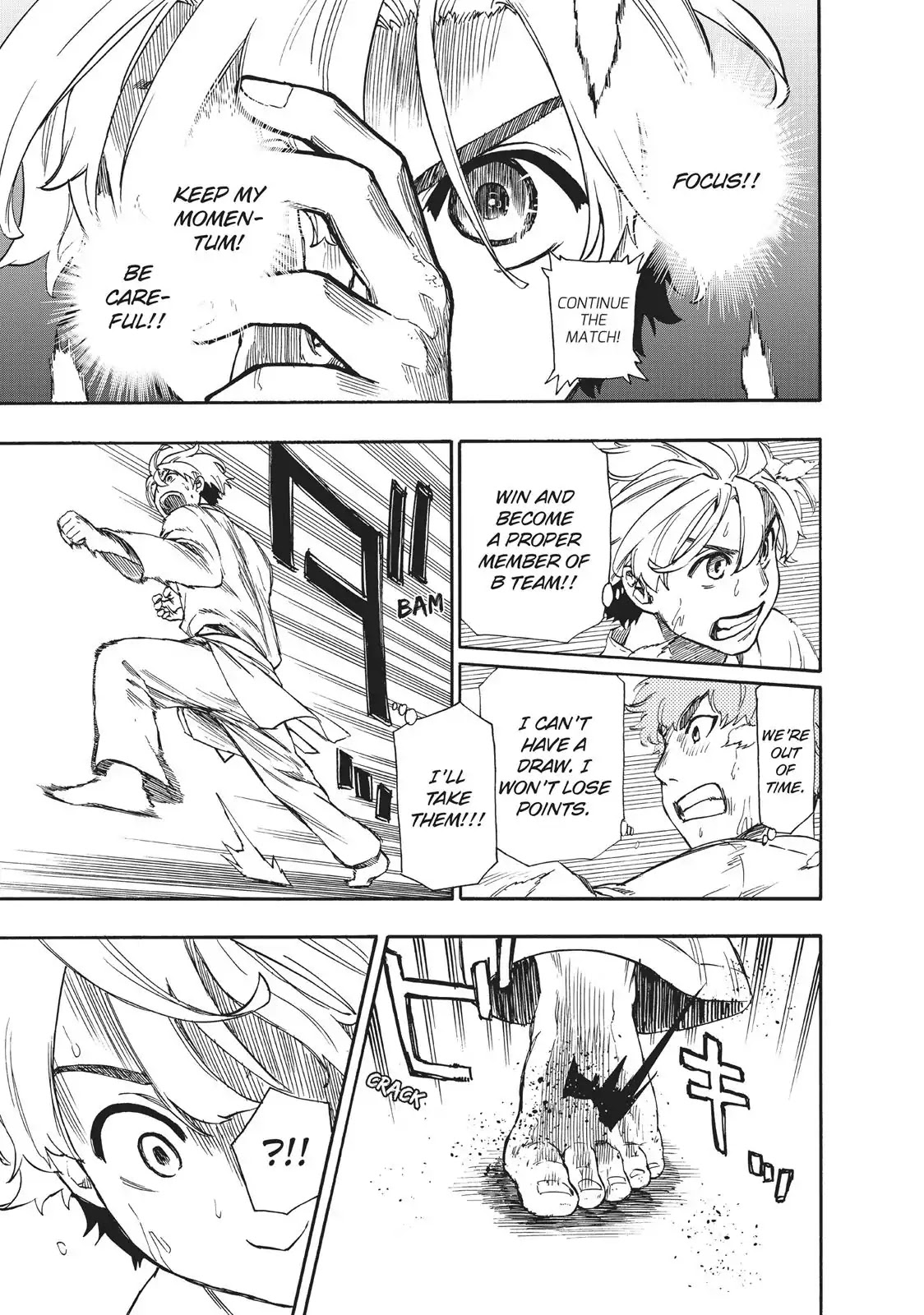 Tenohira no Netsu wo Chapter 16 page 13 - Chapter 16: Prefecture Tournament: Group Fight 3