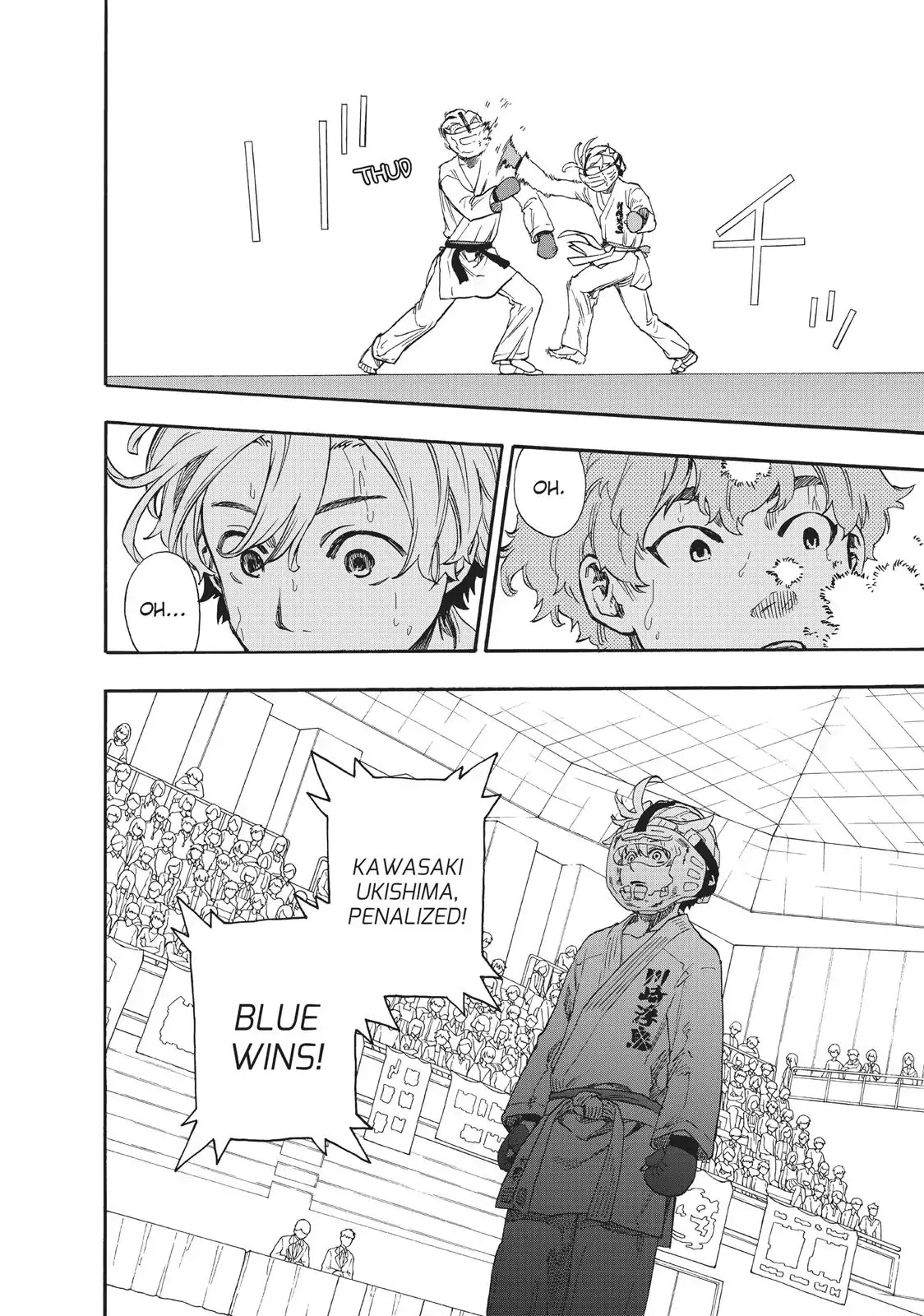 Tenohira no Netsu wo Chapter 16 page 14 - Chapter 16: Prefecture Tournament: Group Fight 3