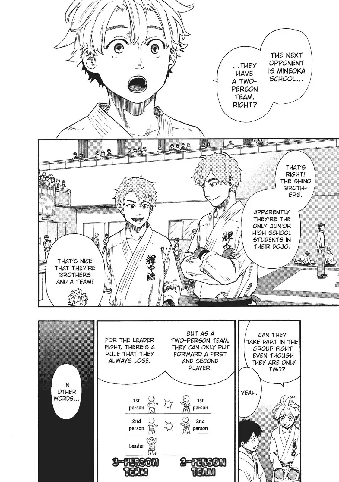 Tenohira no Netsu wo Chapter 16 page 2 - Chapter 16: Prefecture Tournament: Group Fight 3