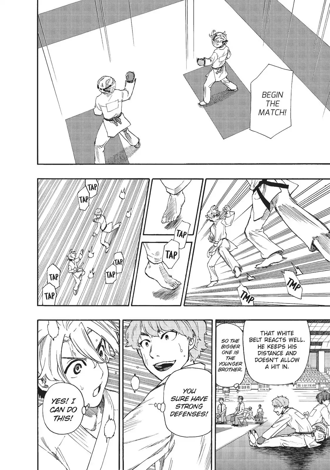 Tenohira no Netsu wo Chapter 16 page 4 - Chapter 16: Prefecture Tournament: Group Fight 3