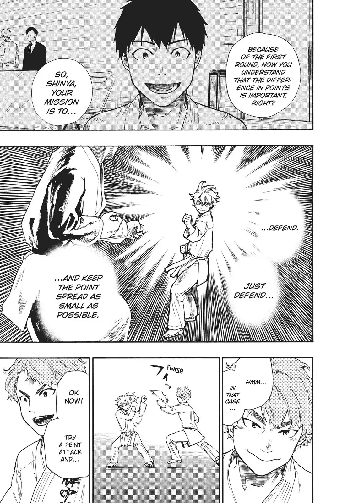 Tenohira no Netsu wo Chapter 16 page 5 - Chapter 16: Prefecture Tournament: Group Fight 3