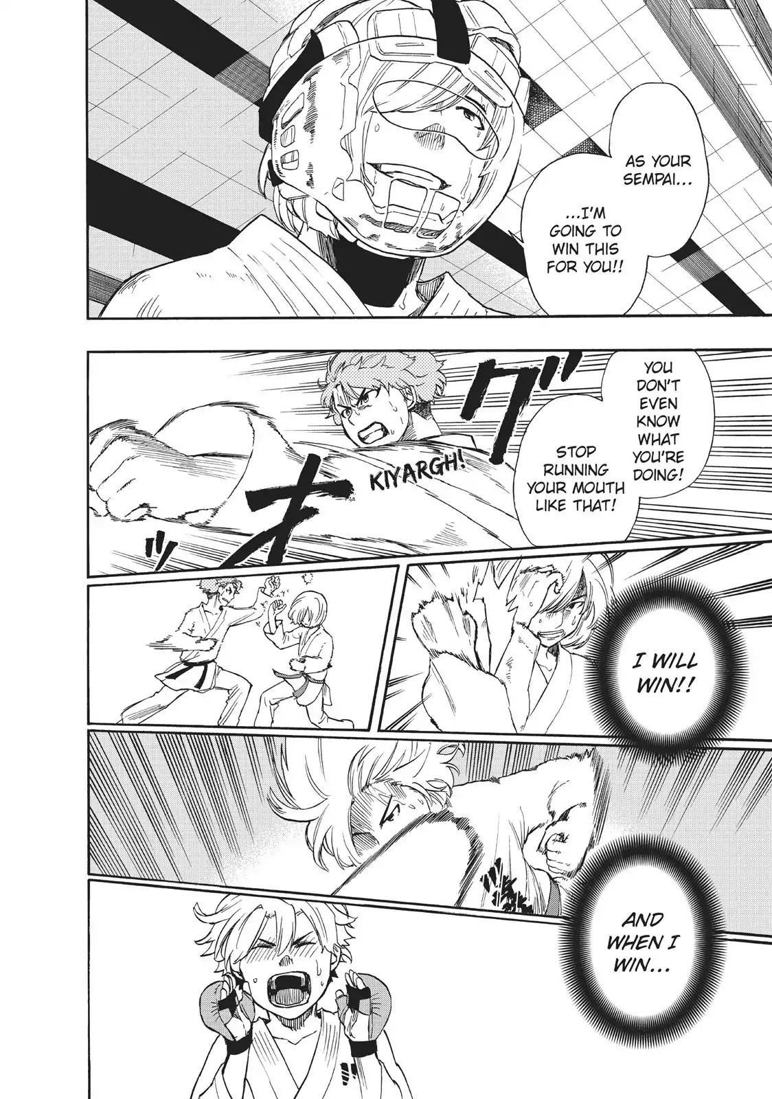 Tenohira no Netsu wo Chapter 17 page 10 - Chapter 17: Prefecture Tournament: Group Fight 4