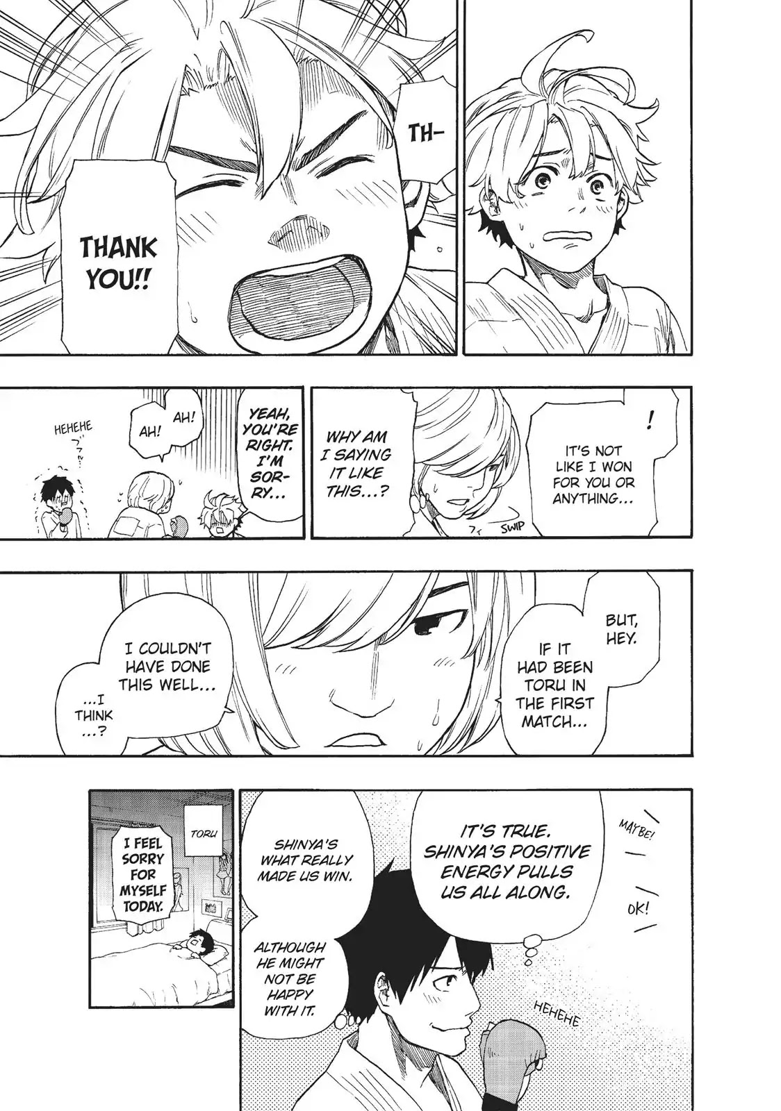 Tenohira no Netsu wo Chapter 17 page 13 - Chapter 17: Prefecture Tournament: Group Fight 4