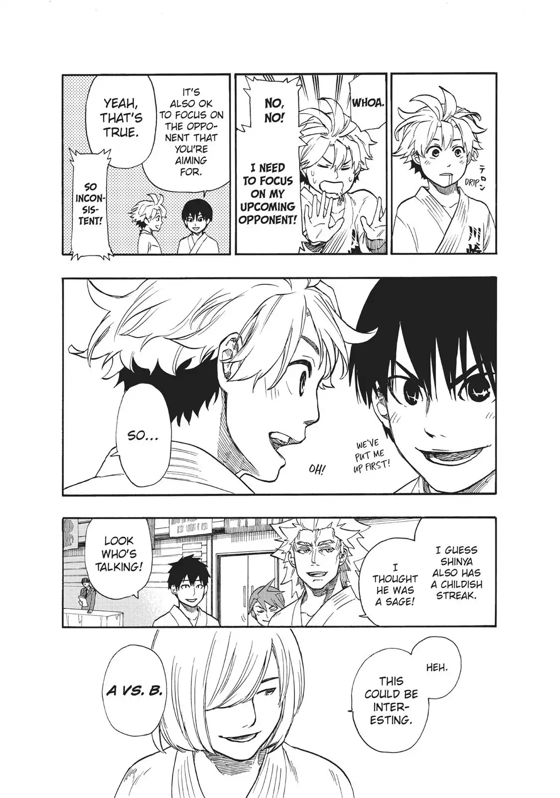 Tenohira no Netsu wo Chapter 17 page 18 - Chapter 17: Prefecture Tournament: Group Fight 4
