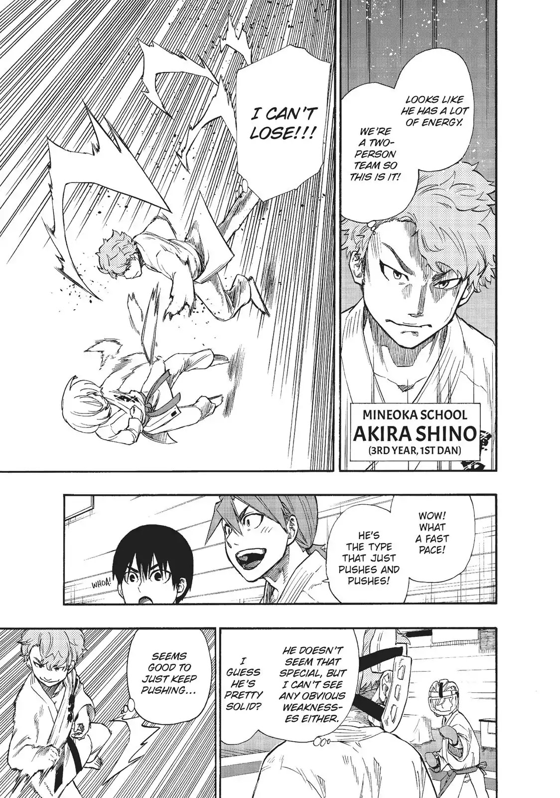 Tenohira no Netsu wo Chapter 17 page 3 - Chapter 17: Prefecture Tournament: Group Fight 4