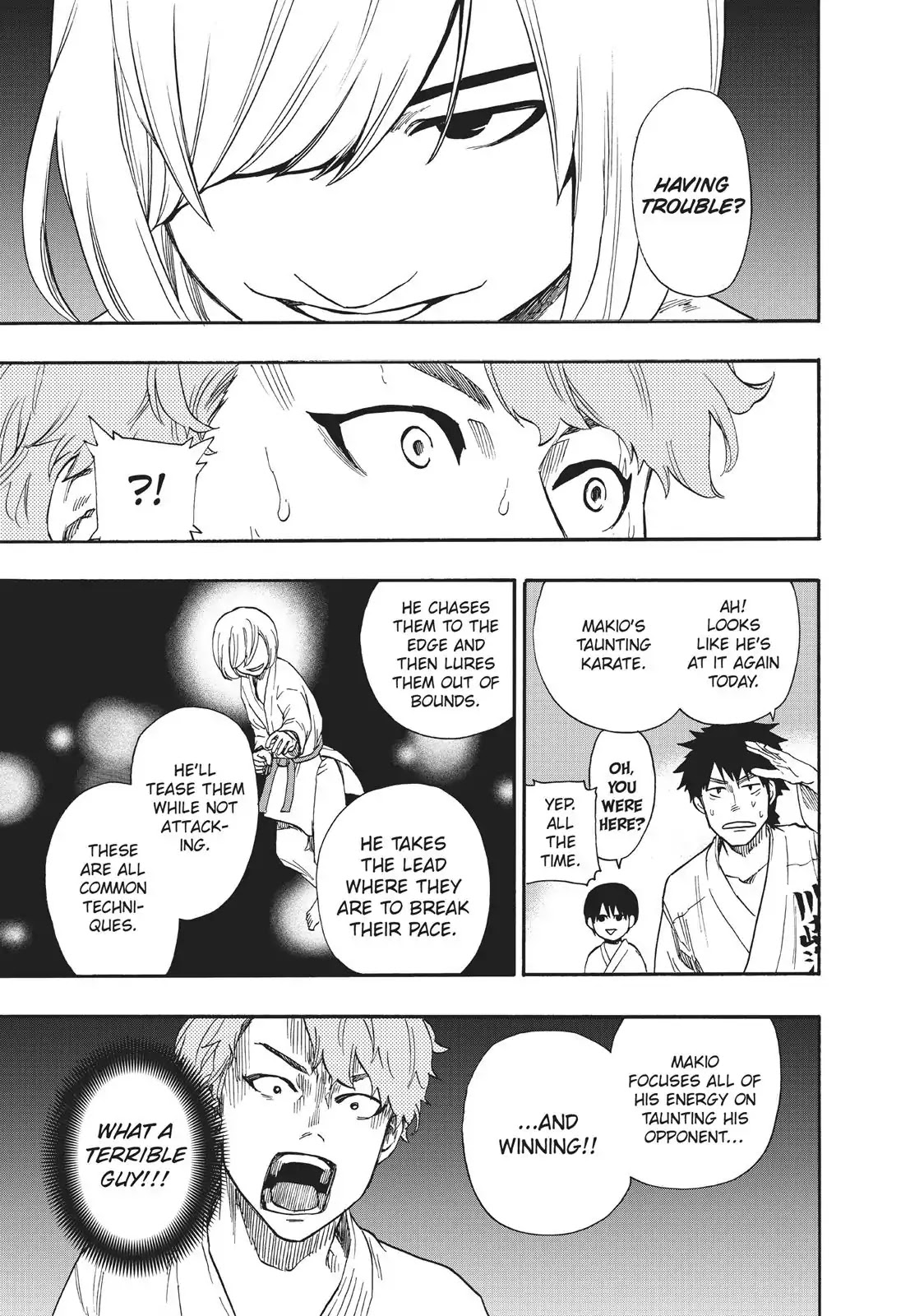 Tenohira no Netsu wo Chapter 17 page 5 - Chapter 17: Prefecture Tournament: Group Fight 4