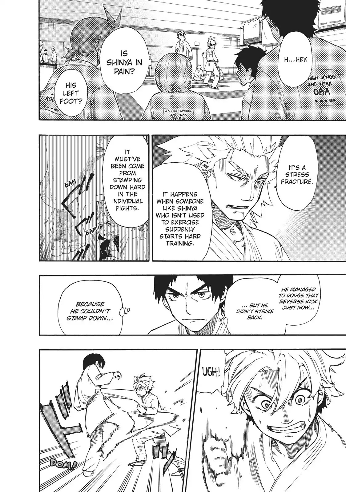 Tenohira no Netsu wo Chapter 18 page 10 - Chapter 18: Prefecture Tournament: Group Fight 5