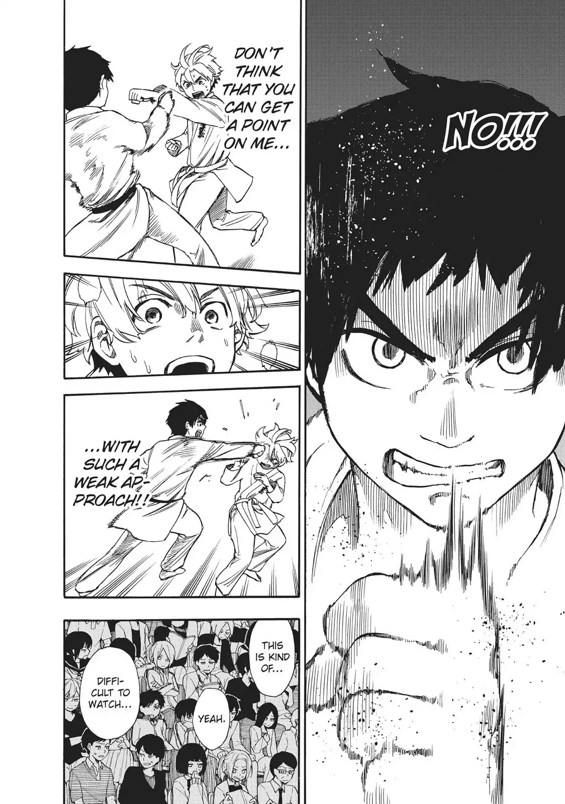 Tenohira no Netsu wo Chapter 18 page 16 - Chapter 18: Prefecture Tournament: Group Fight 5