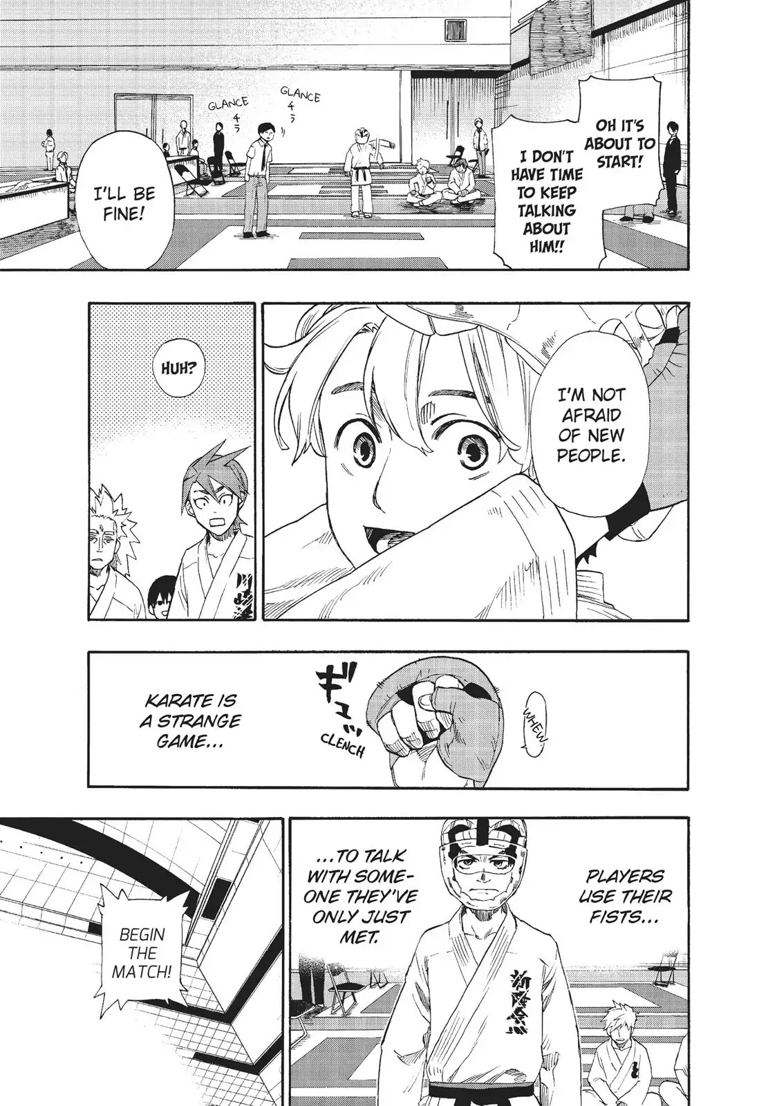 Tenohira no Netsu wo Chapter 18 page 3 - Chapter 18: Prefecture Tournament: Group Fight 5