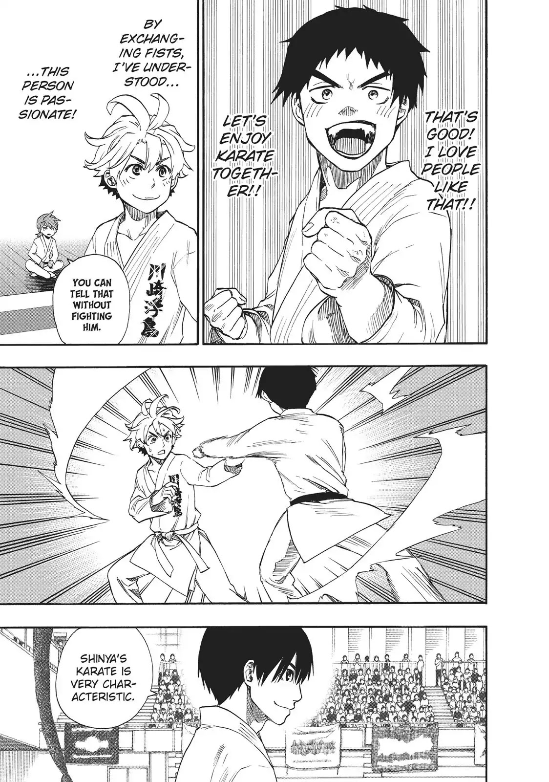 Tenohira no Netsu wo Chapter 18 page 5 - Chapter 18: Prefecture Tournament: Group Fight 5