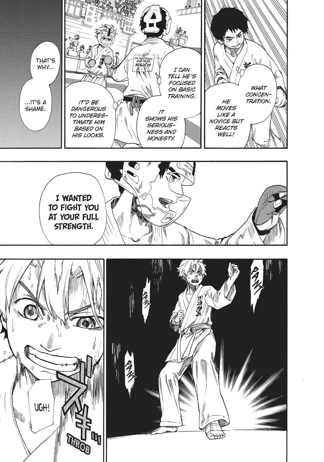 Tenohira no Netsu wo Chapter 18 page 9 - Chapter 18: Prefecture Tournament: Group Fight 5