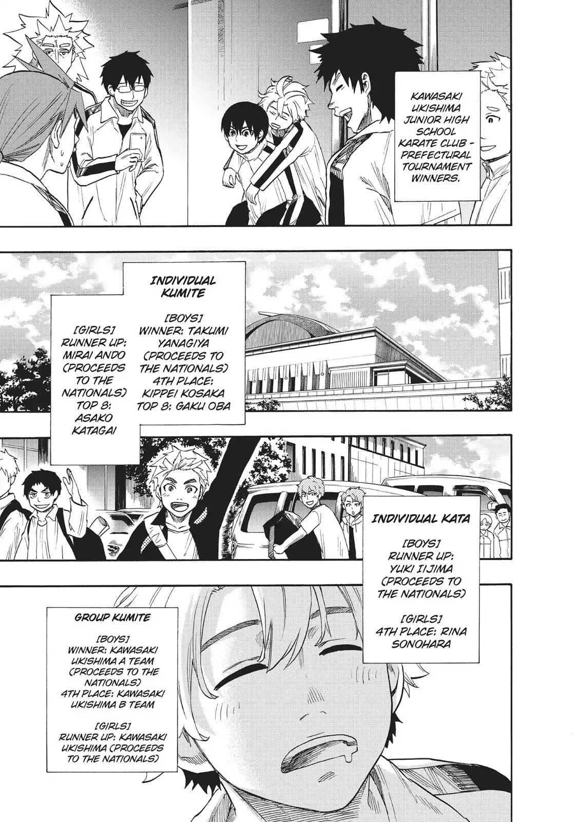 Tenohira no Netsu wo Chapter 19 page 19 - Chapter 19: Prefecture Tournament: Group Fight 6
