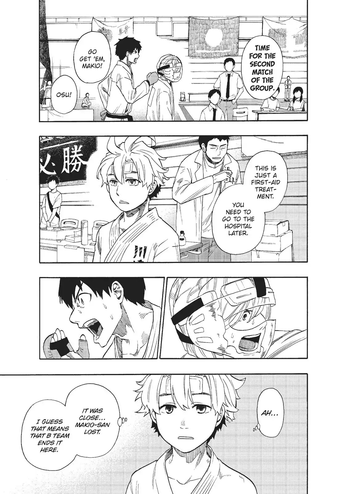 Tenohira no Netsu wo Chapter 19 page 7 - Chapter 19: Prefecture Tournament: Group Fight 6