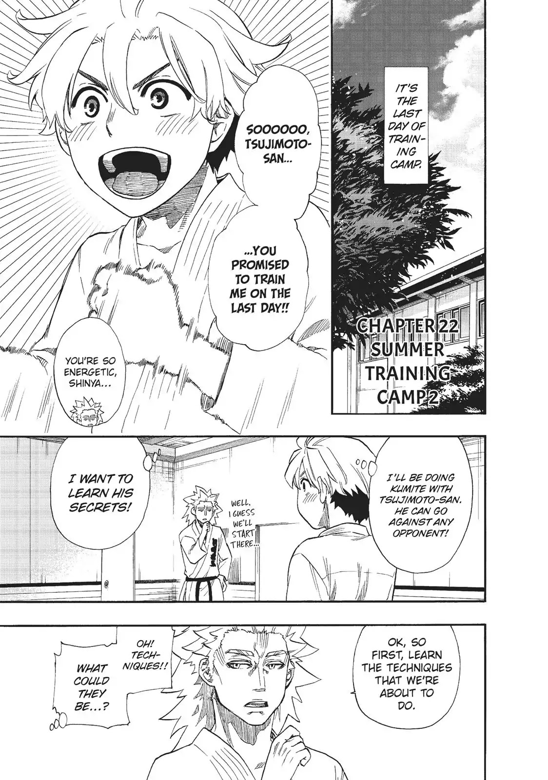 Tenohira no Netsu wo Chapter 22 page 1 - Chapter 22: Summer Training Camp 2