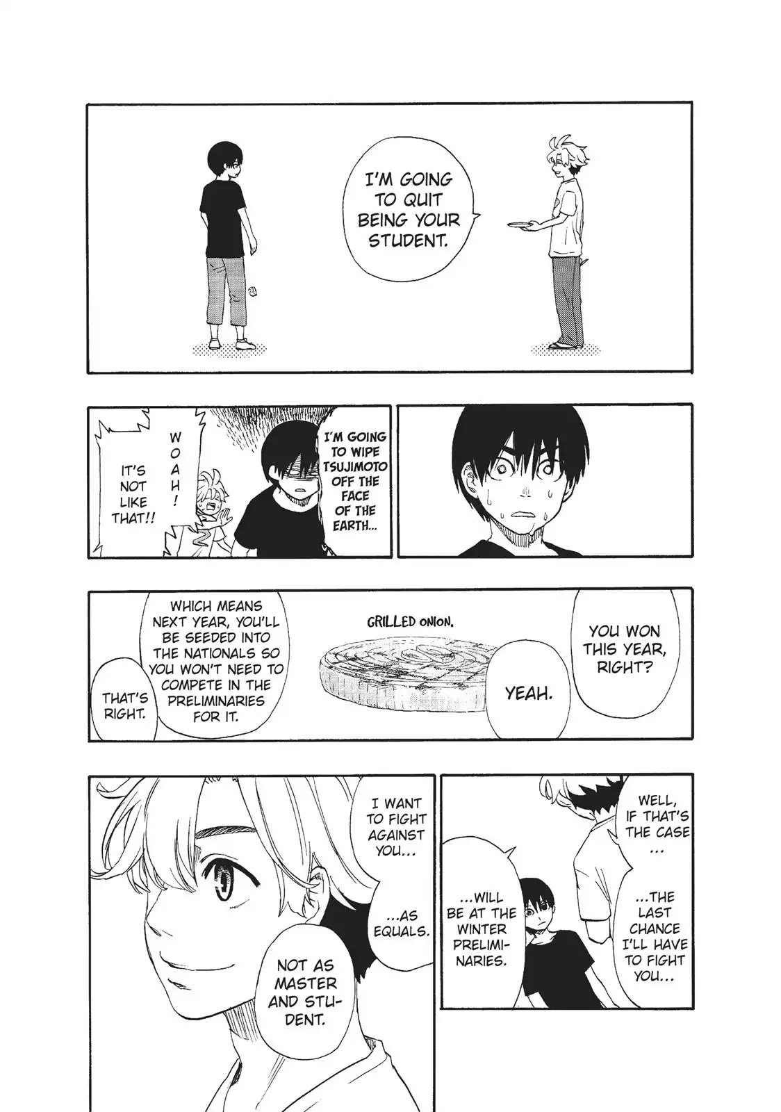 Tenohira no Netsu wo Chapter 23 page 22 - Chapter 23: School Tour [END]